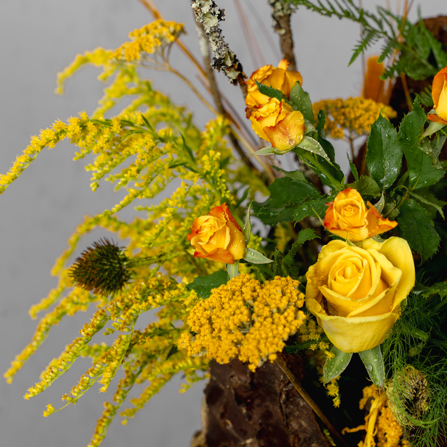 Arranjo Floral "Floresta de Outono"