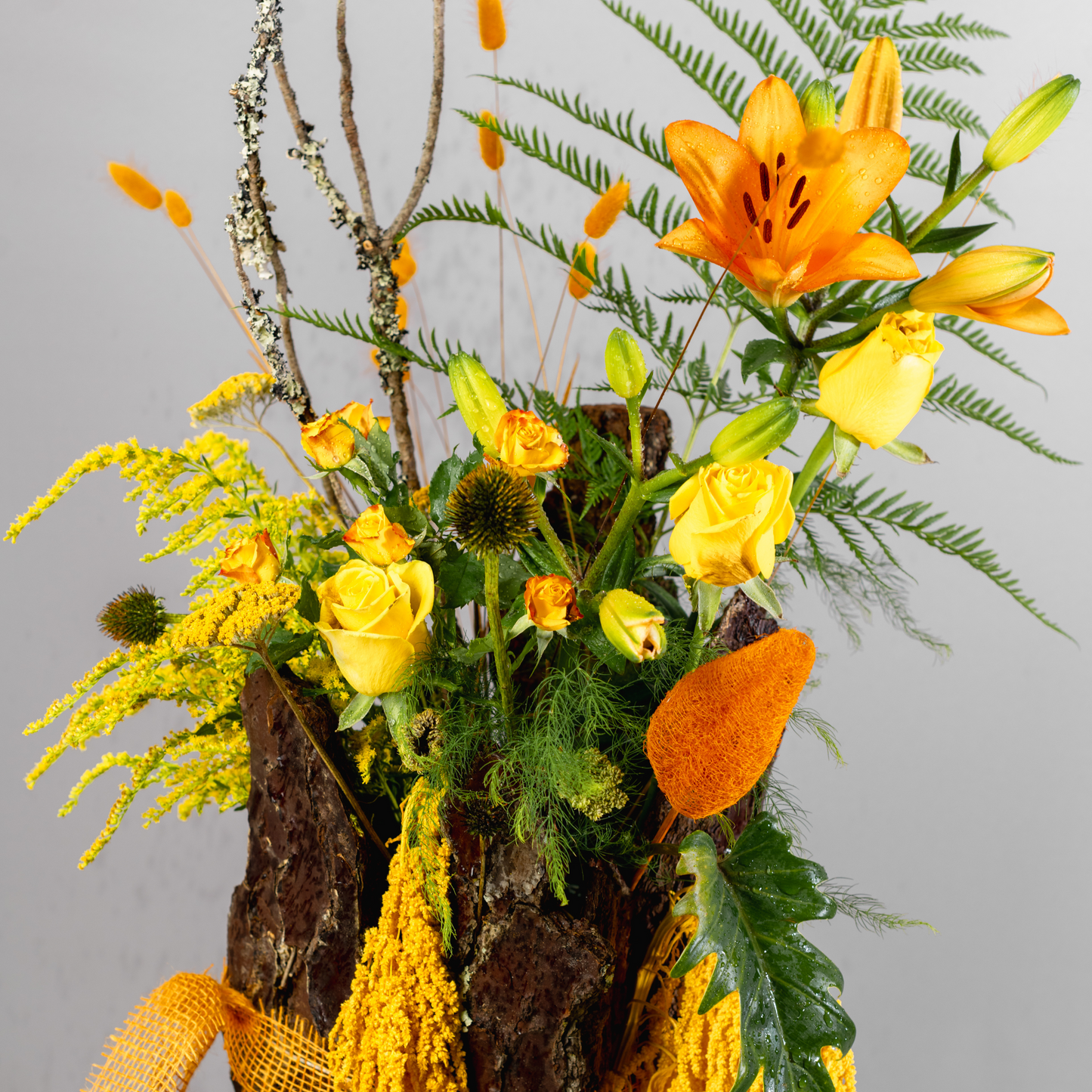 Arranjo Floral "Floresta de Outono"