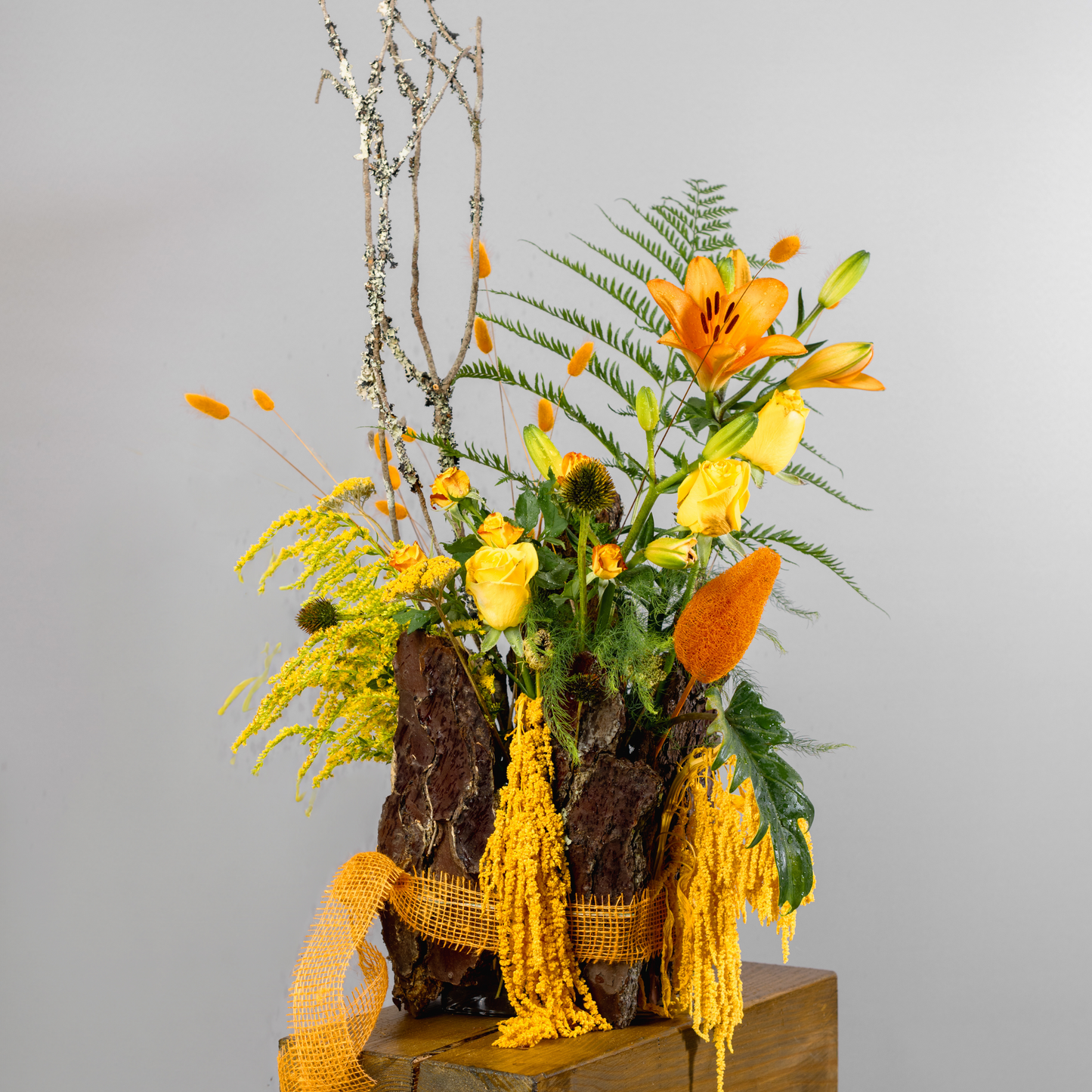 Arranjo Floral "Floresta de Outono"