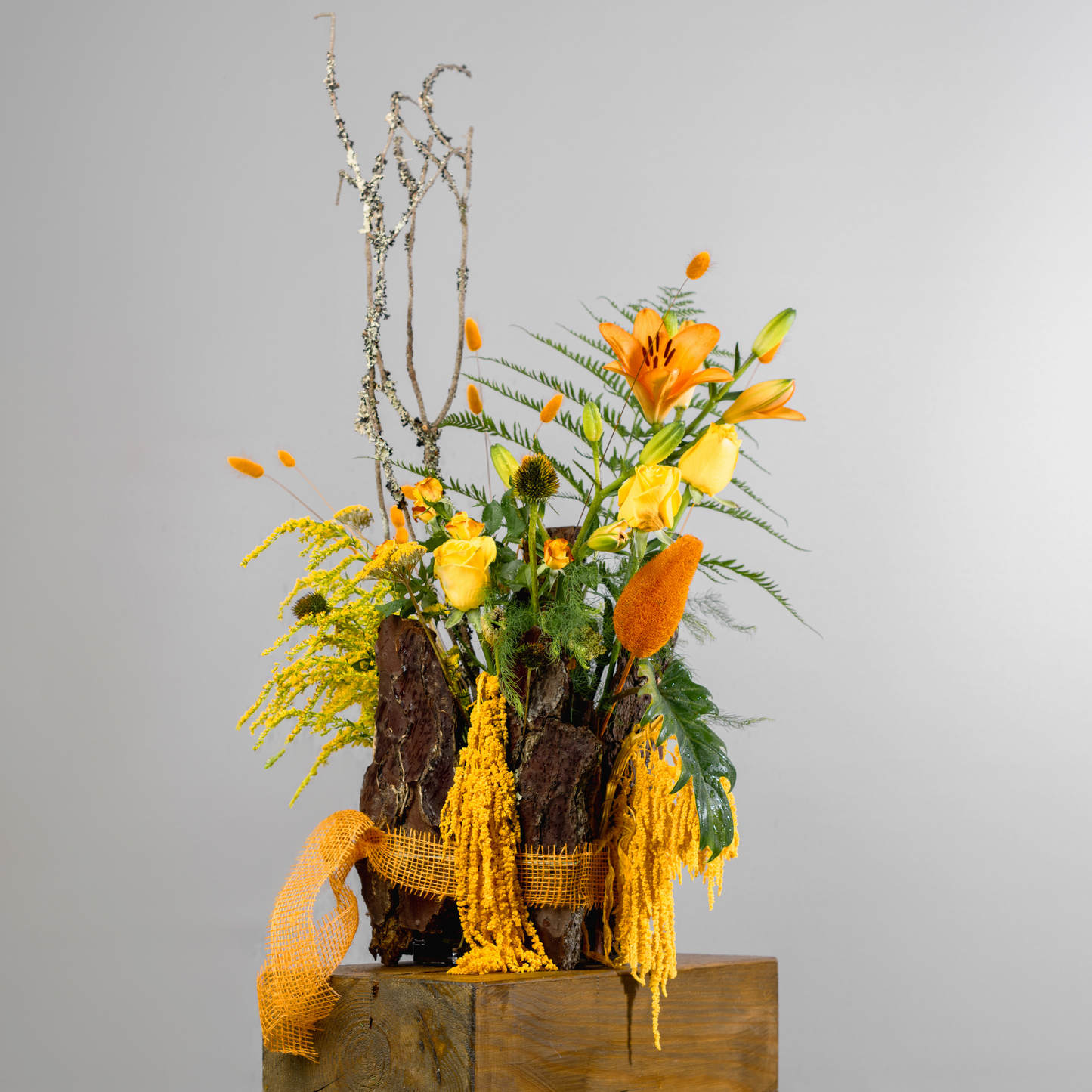 Arranjo Floral "Floresta de Outono"