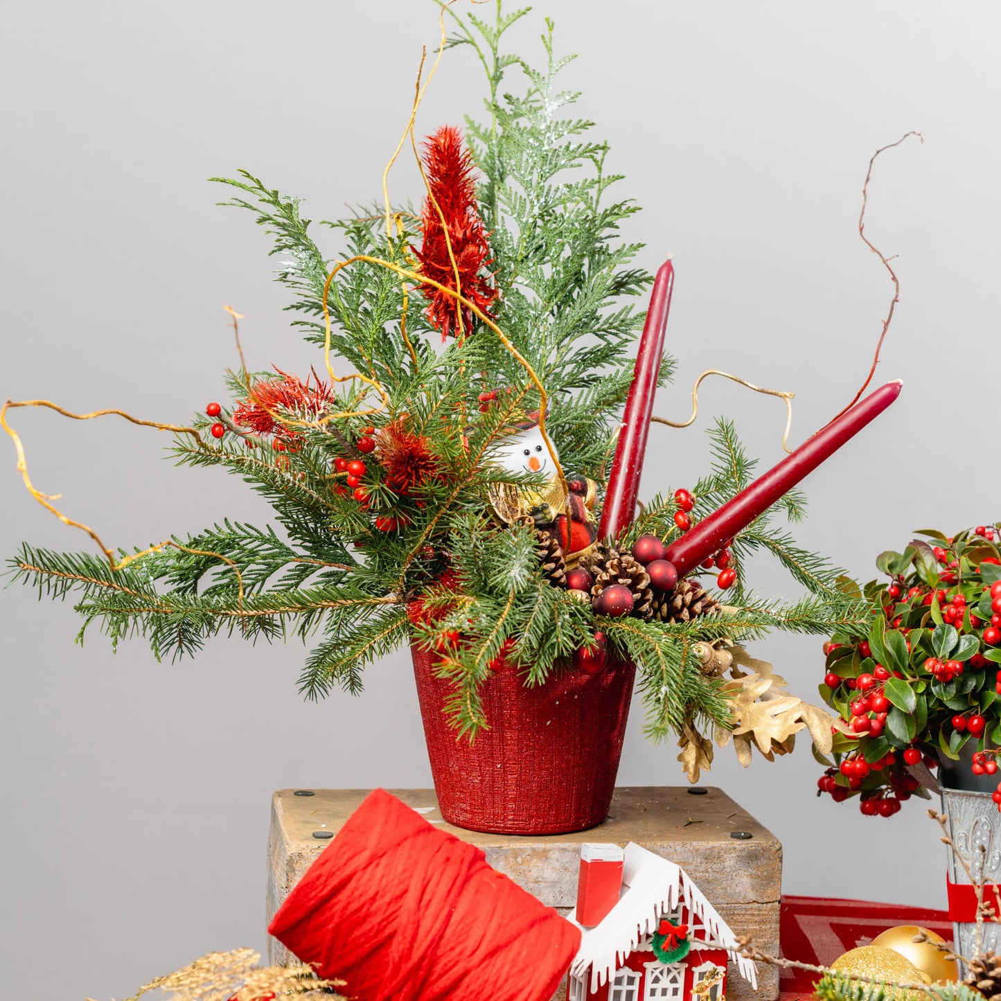 Arranjo Natal "Alegria Invernal"