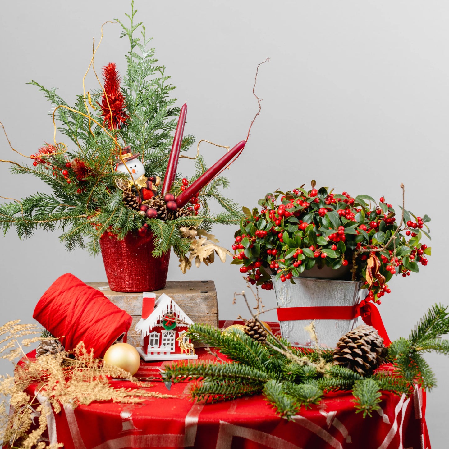 Arranjo Natal "Alegria Invernal"