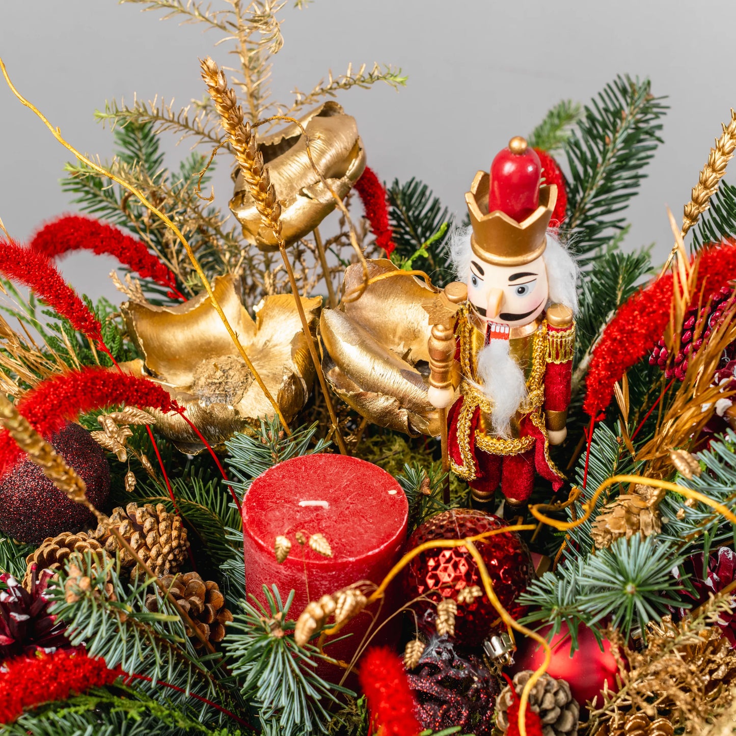 Arranjo Natal "Magia do Quebra-Nozes"