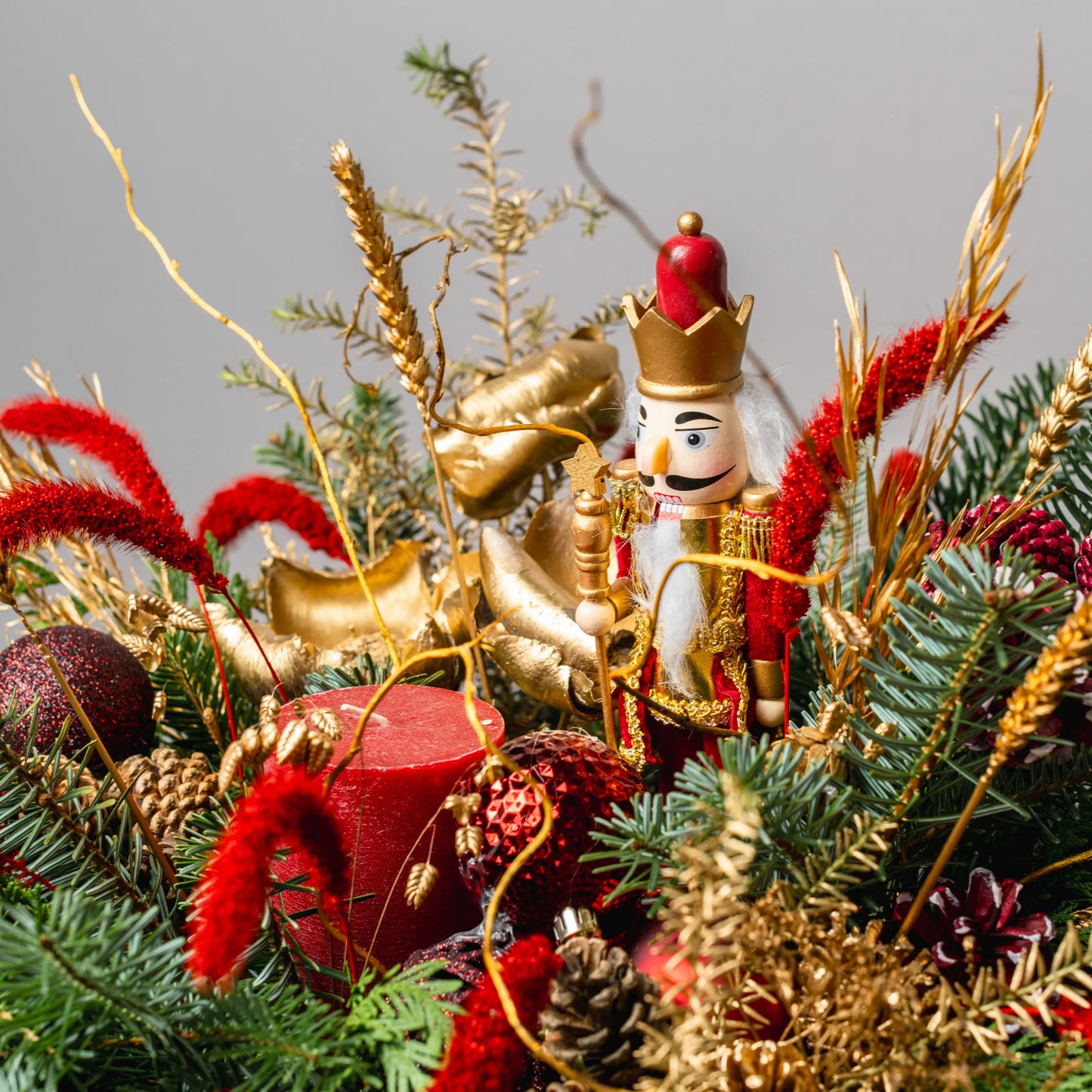 Arranjo Natal "Magia do Quebra-Nozes"