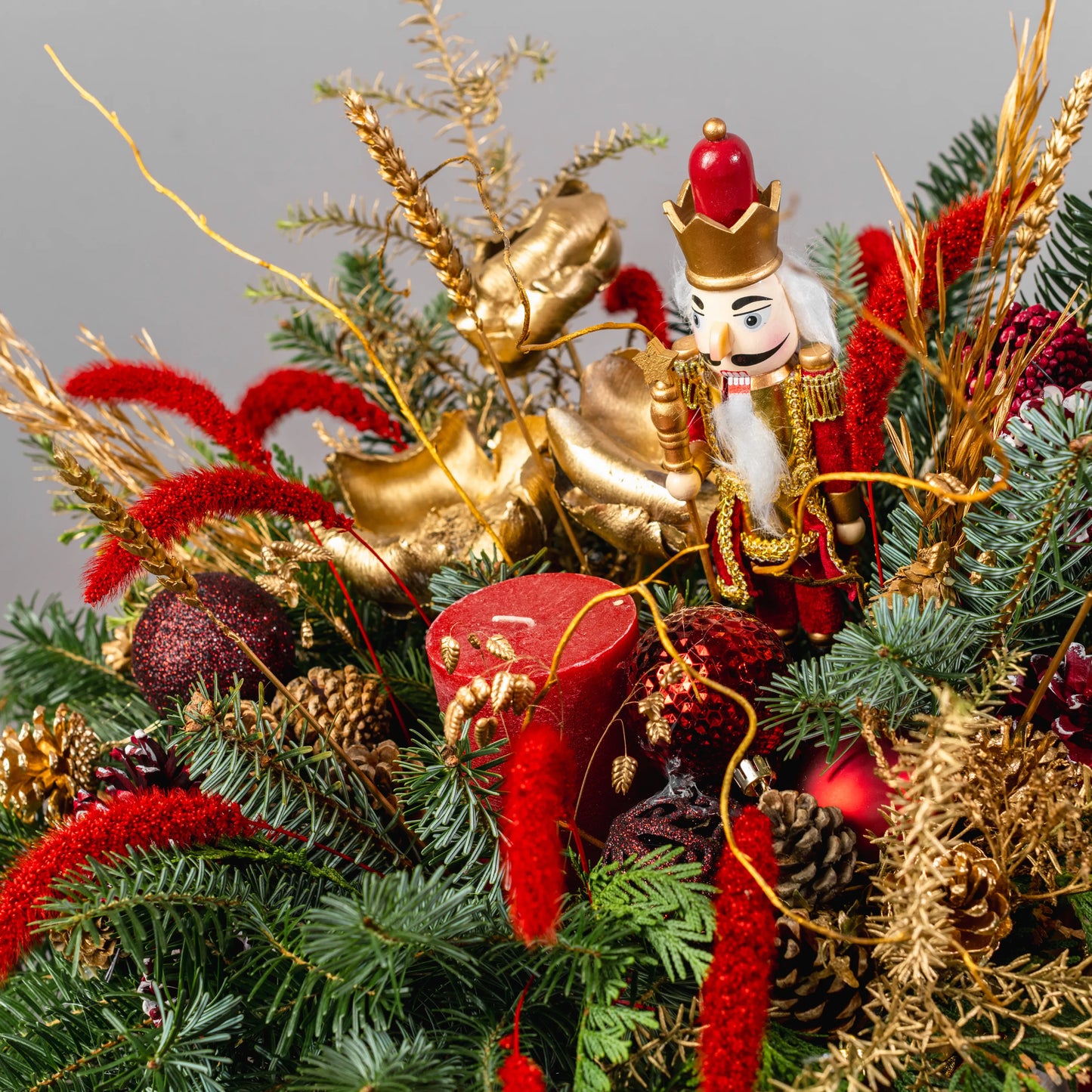 Arranjo Natal "Magia do Quebra-Nozes"