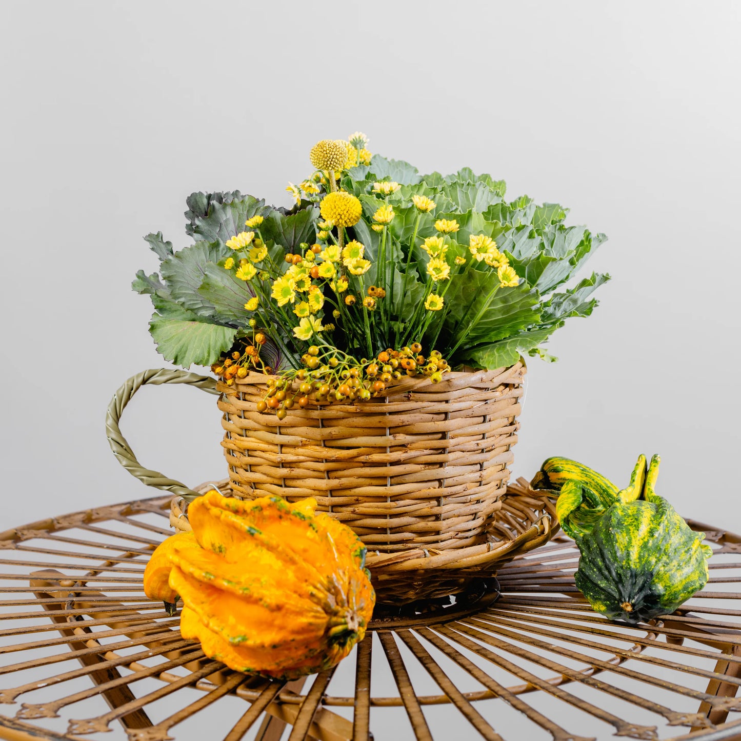 Arranjo Floral "Café na Horta"