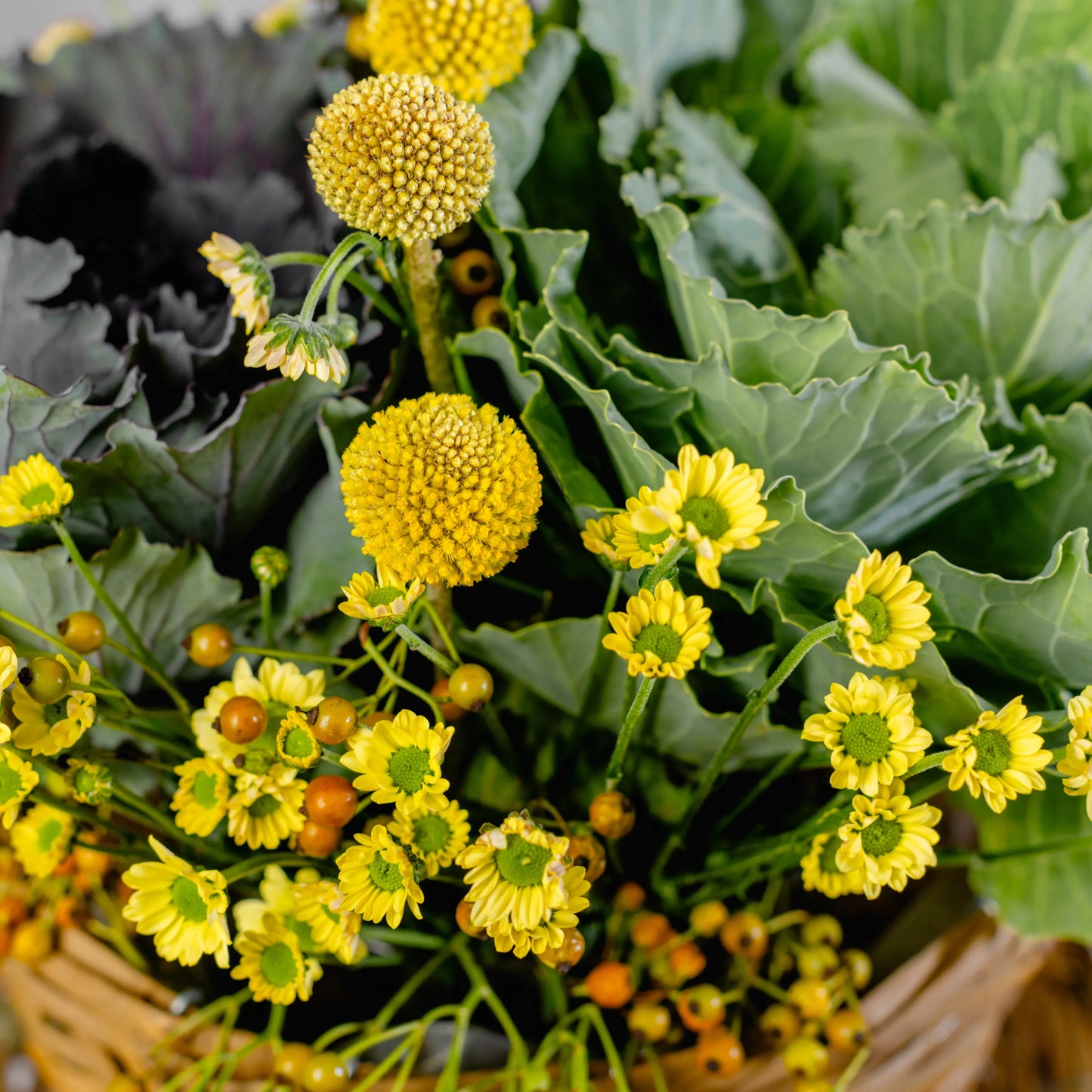 Arranjo Floral "Café na Horta"