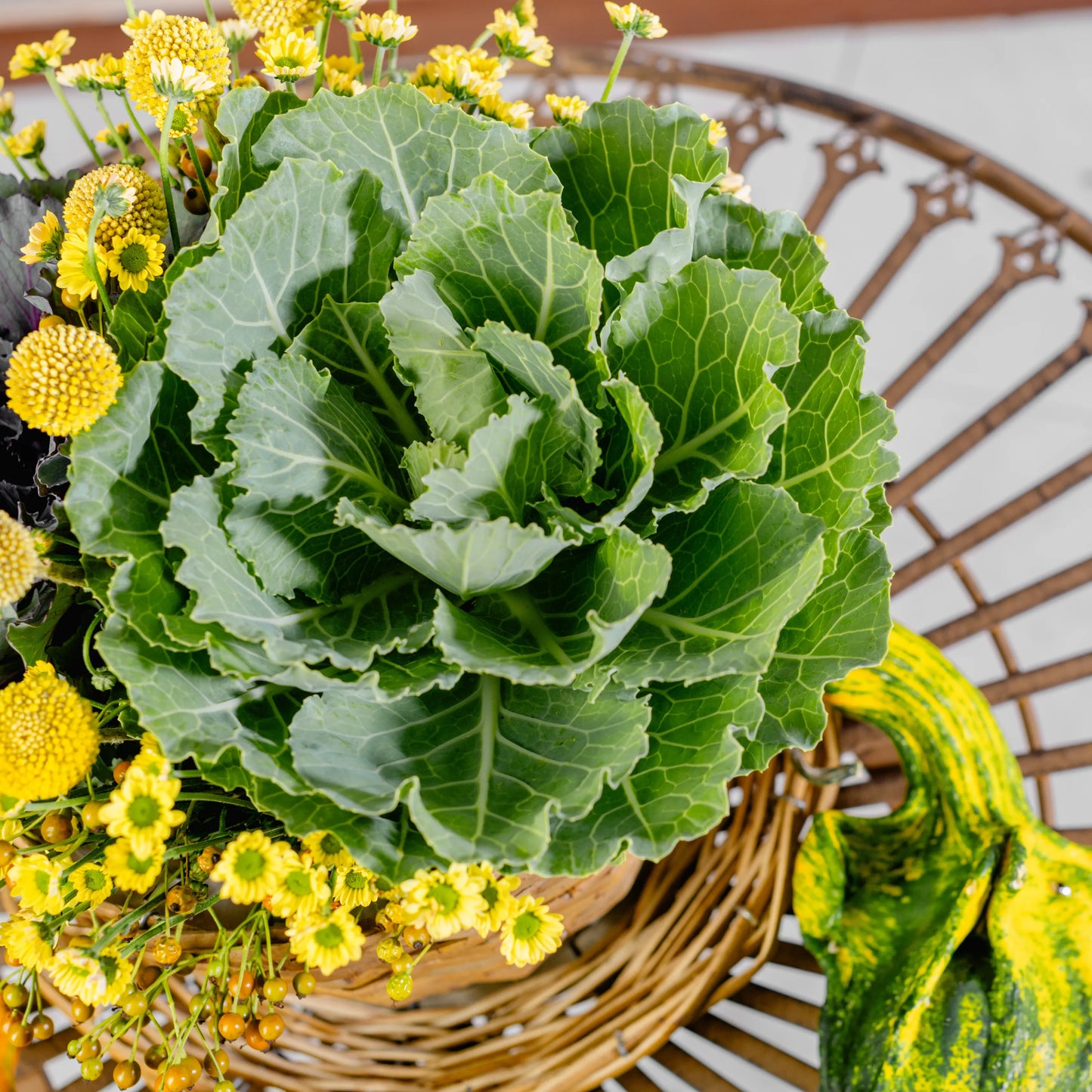 Arranjo Floral "Café na Horta"