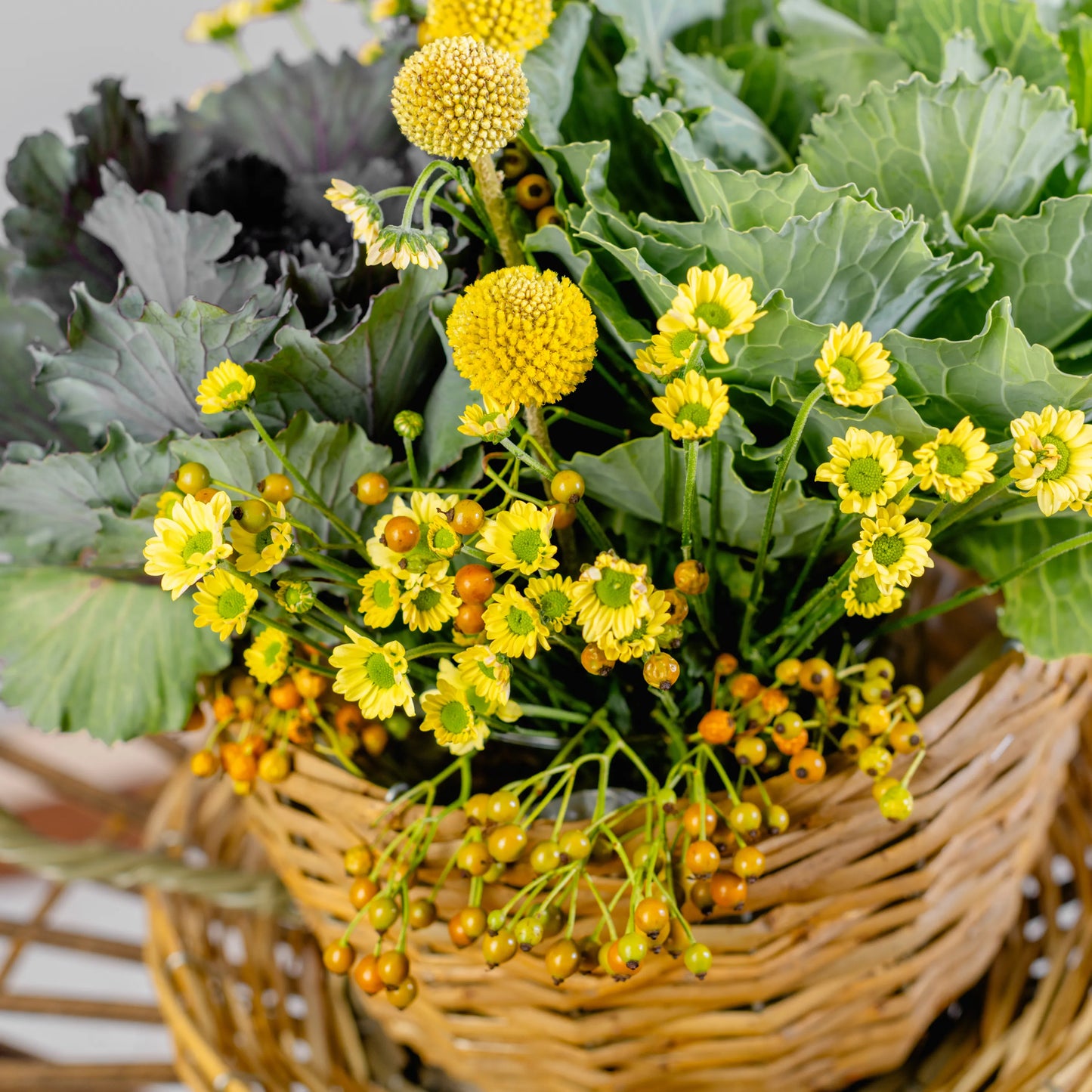 Arranjo Floral "Café na Horta"