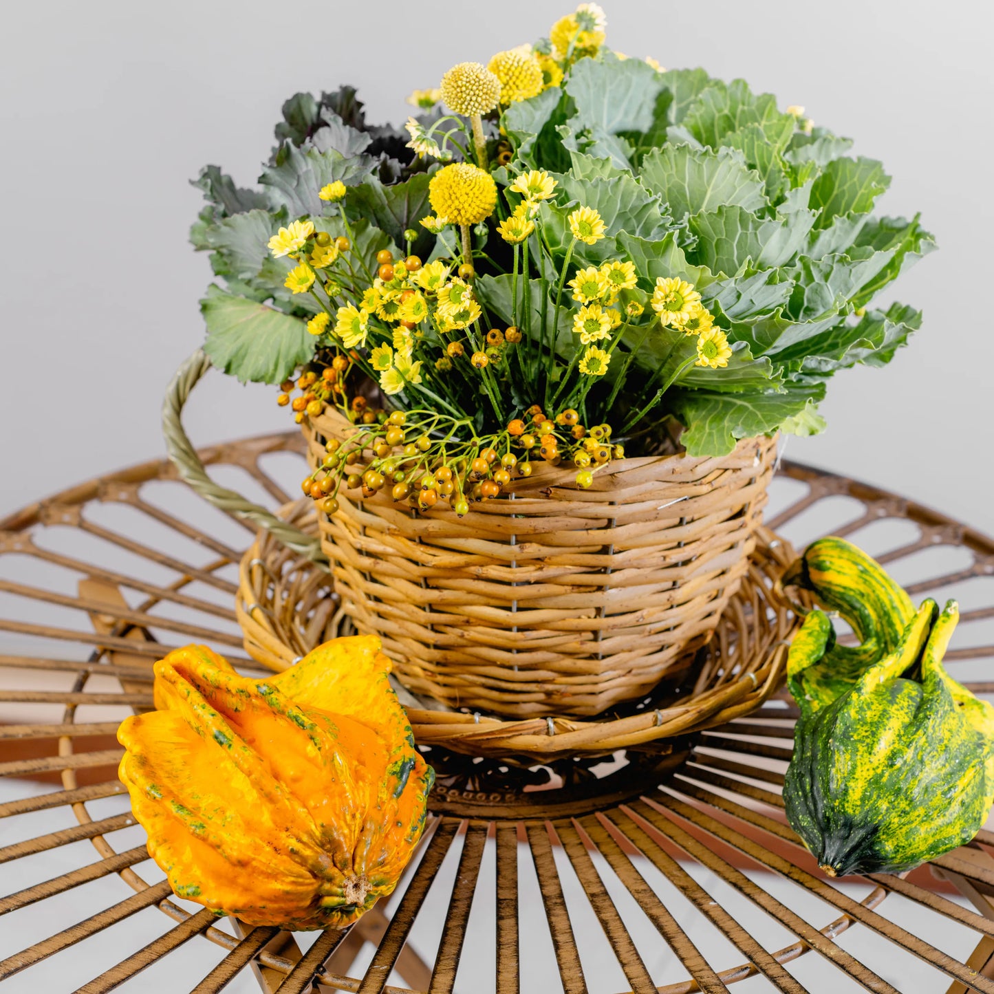 Arranjo Floral "Café na Horta"