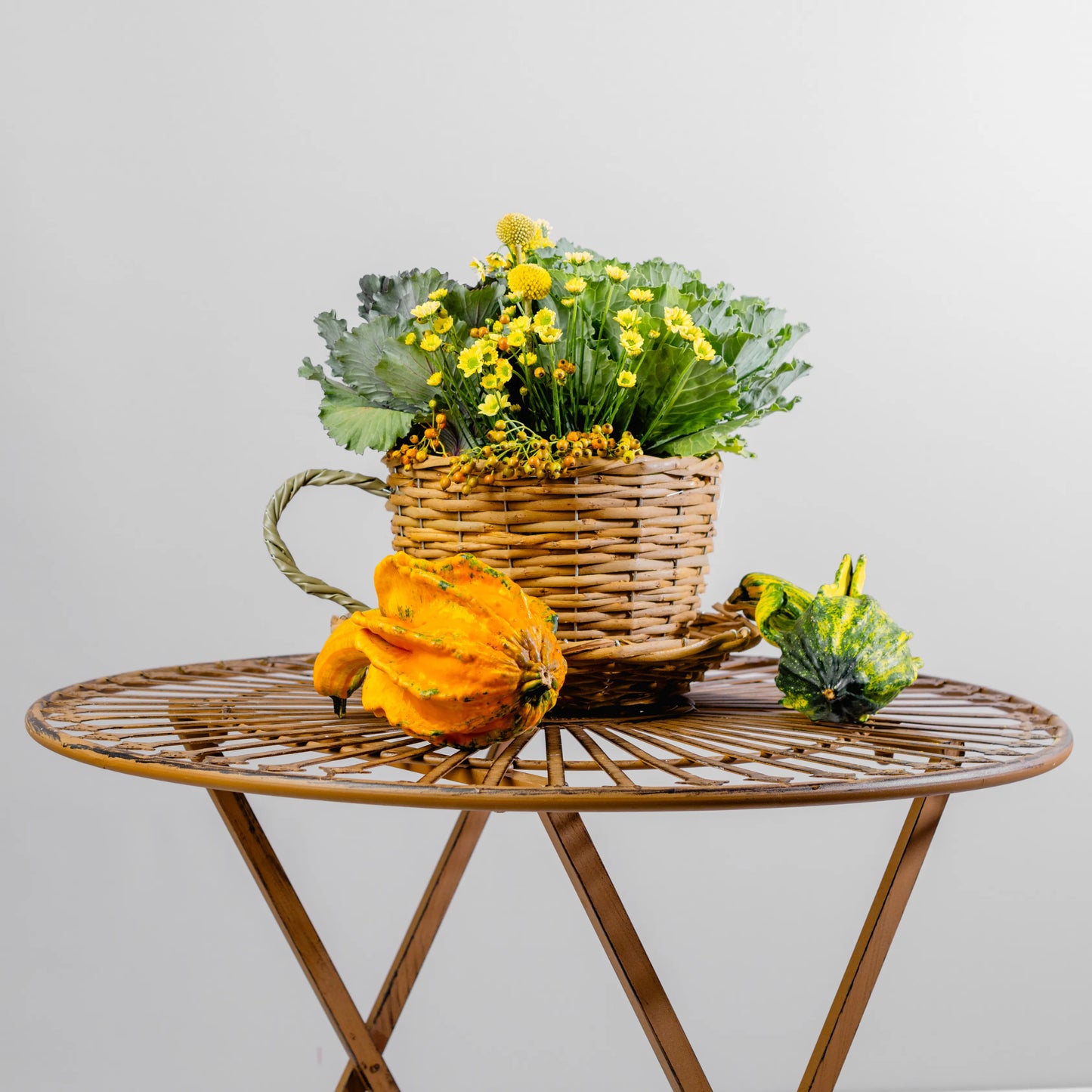 Arranjo Floral "Café na Horta"