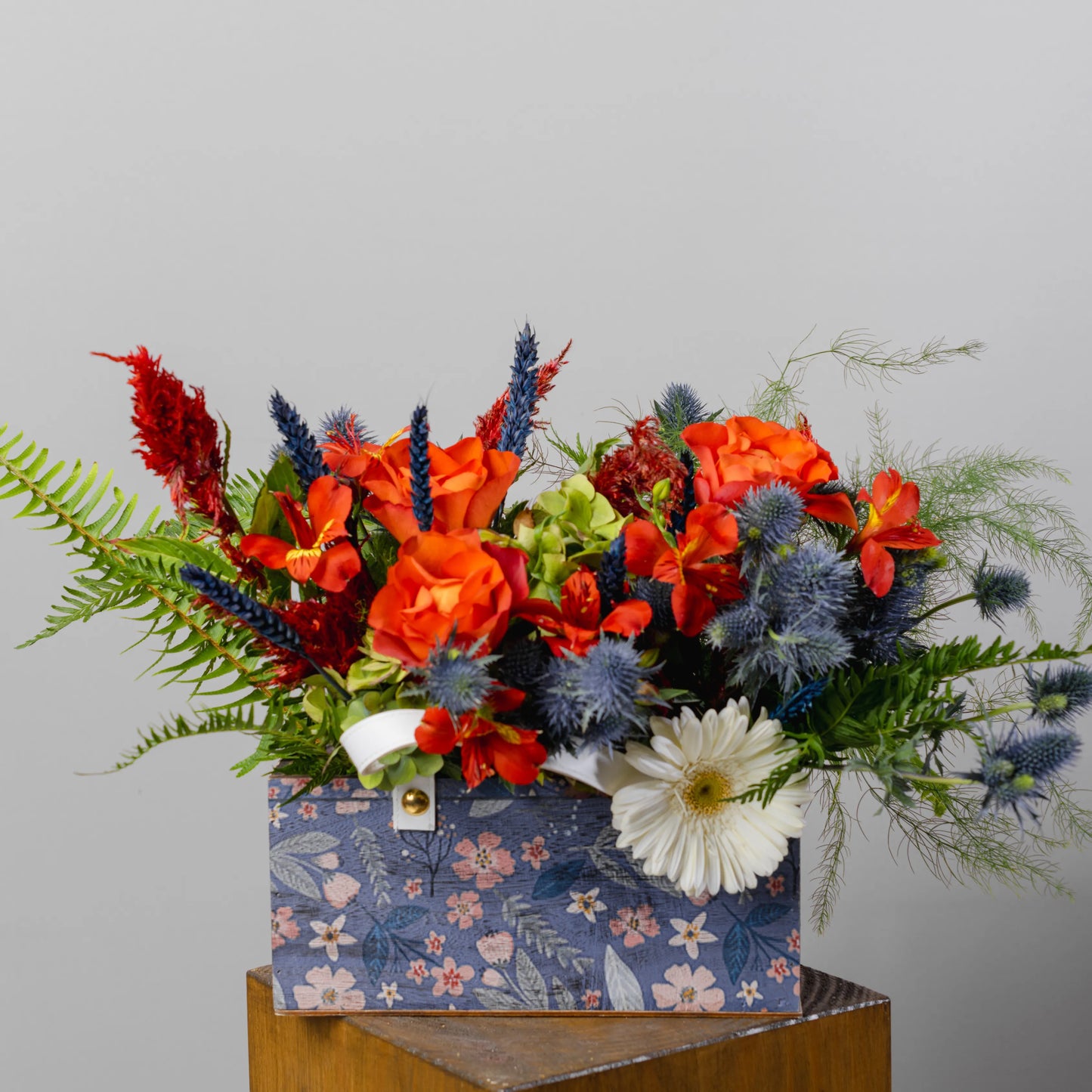 Arranjo Floral "Chama de Outono"