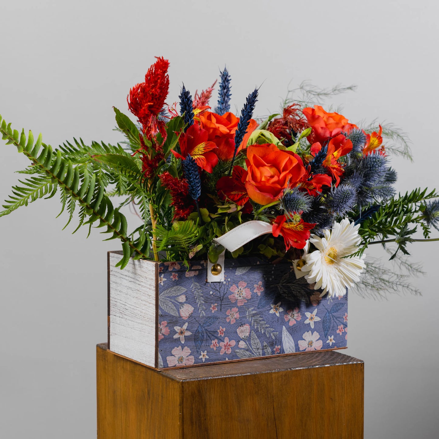 Arranjo Floral "Chama de Outono"