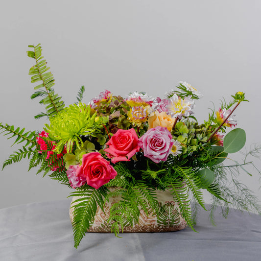 Arranjo Floral "Encanto Vintage"