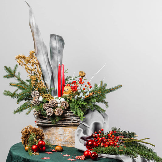Arranjo Natal "Inspiração Invernal"