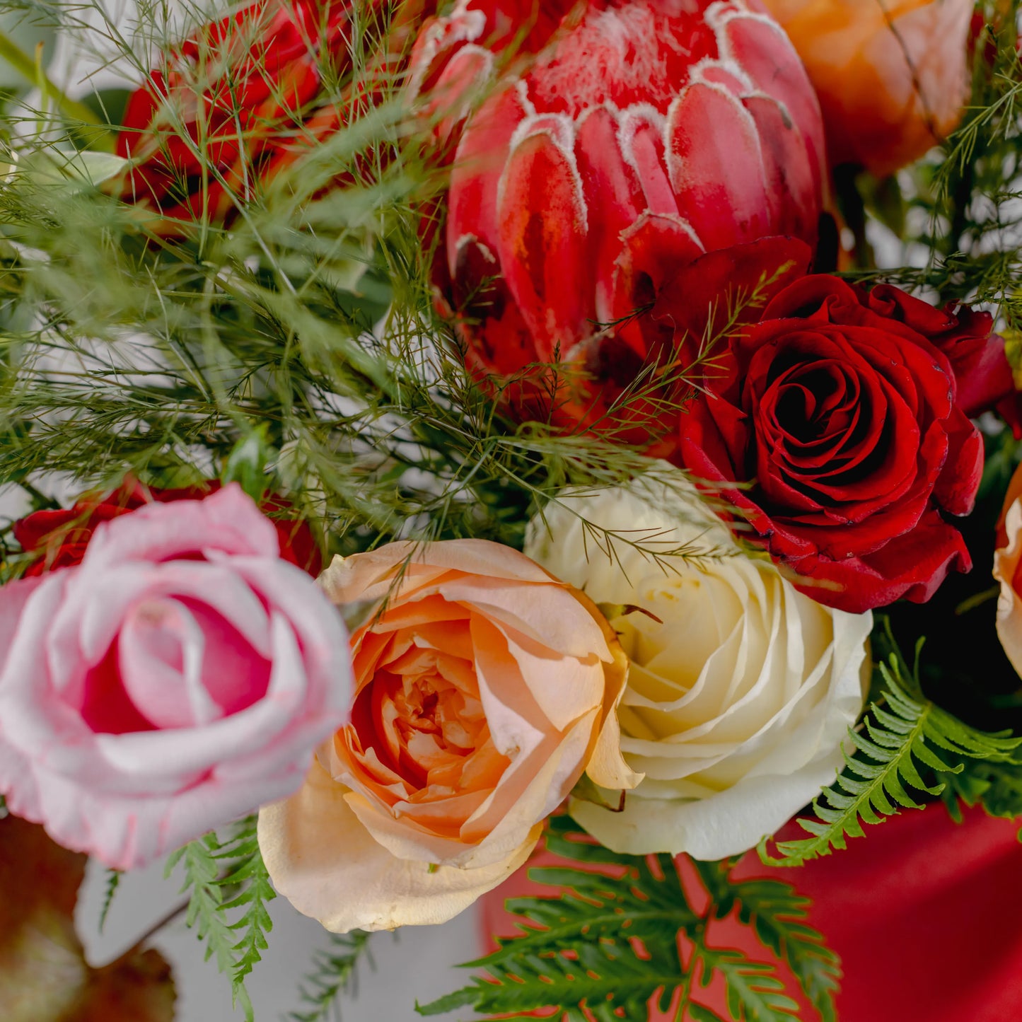 Arranjo Floral "Jardim Secreto na Caixa"