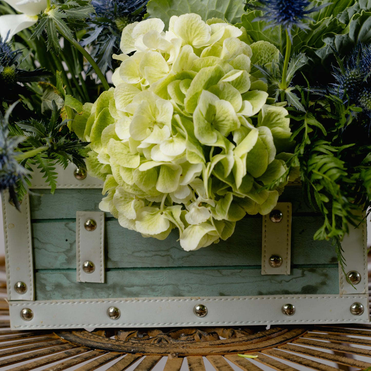 Arranjo Floral "Mala de Recordações"