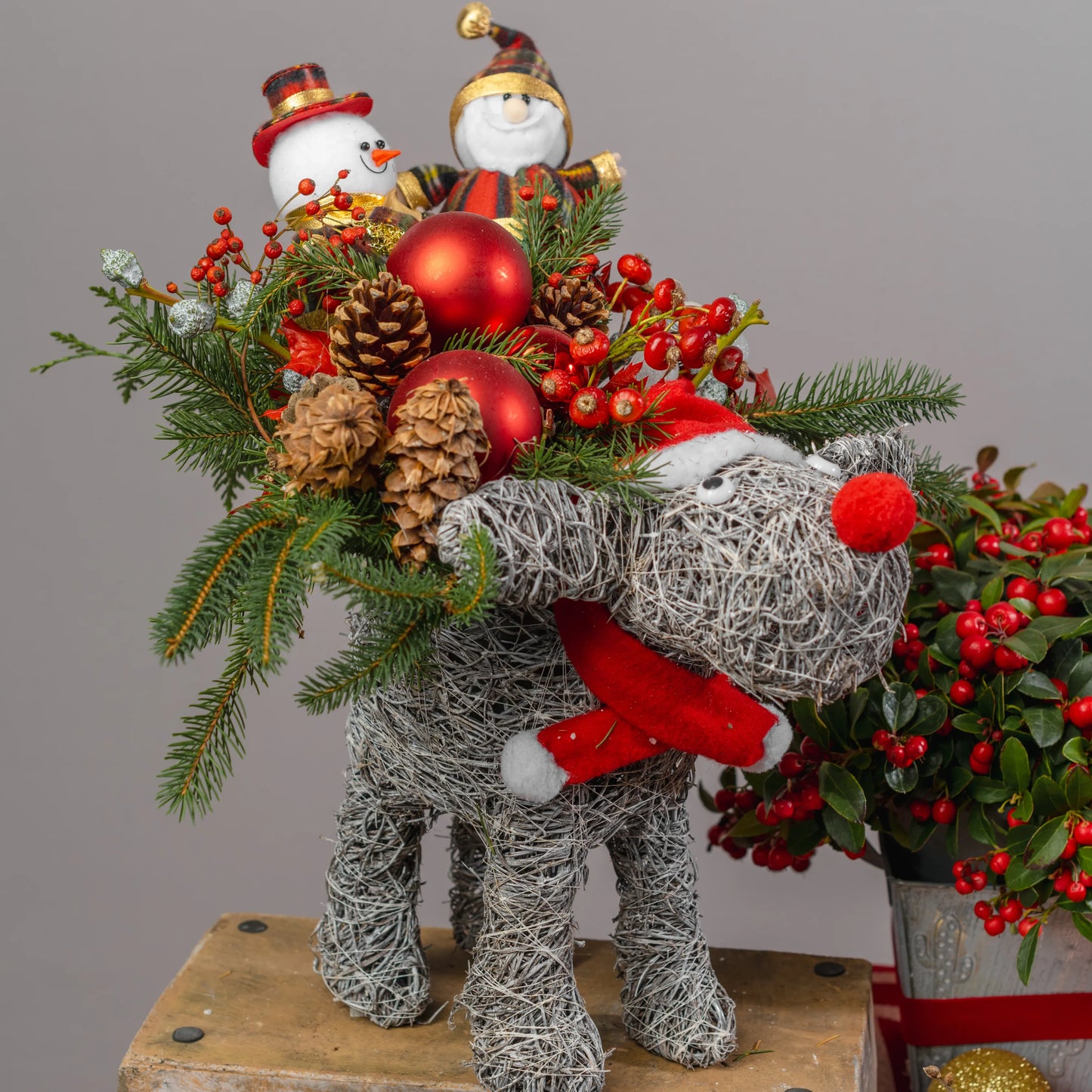 Arranjo Natal "Amigos Natalinos"