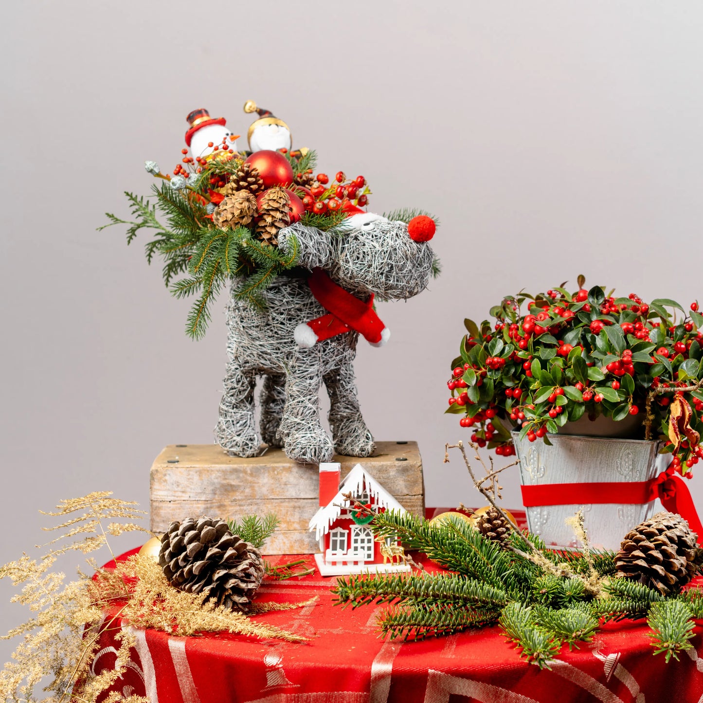 Arranjo Natal "Amigos Natalinos"