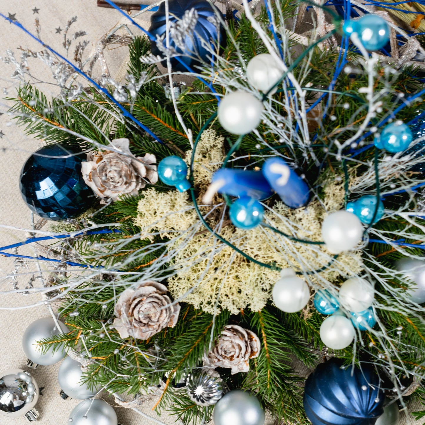 Arranjo Natal "Aurora de Inverno"