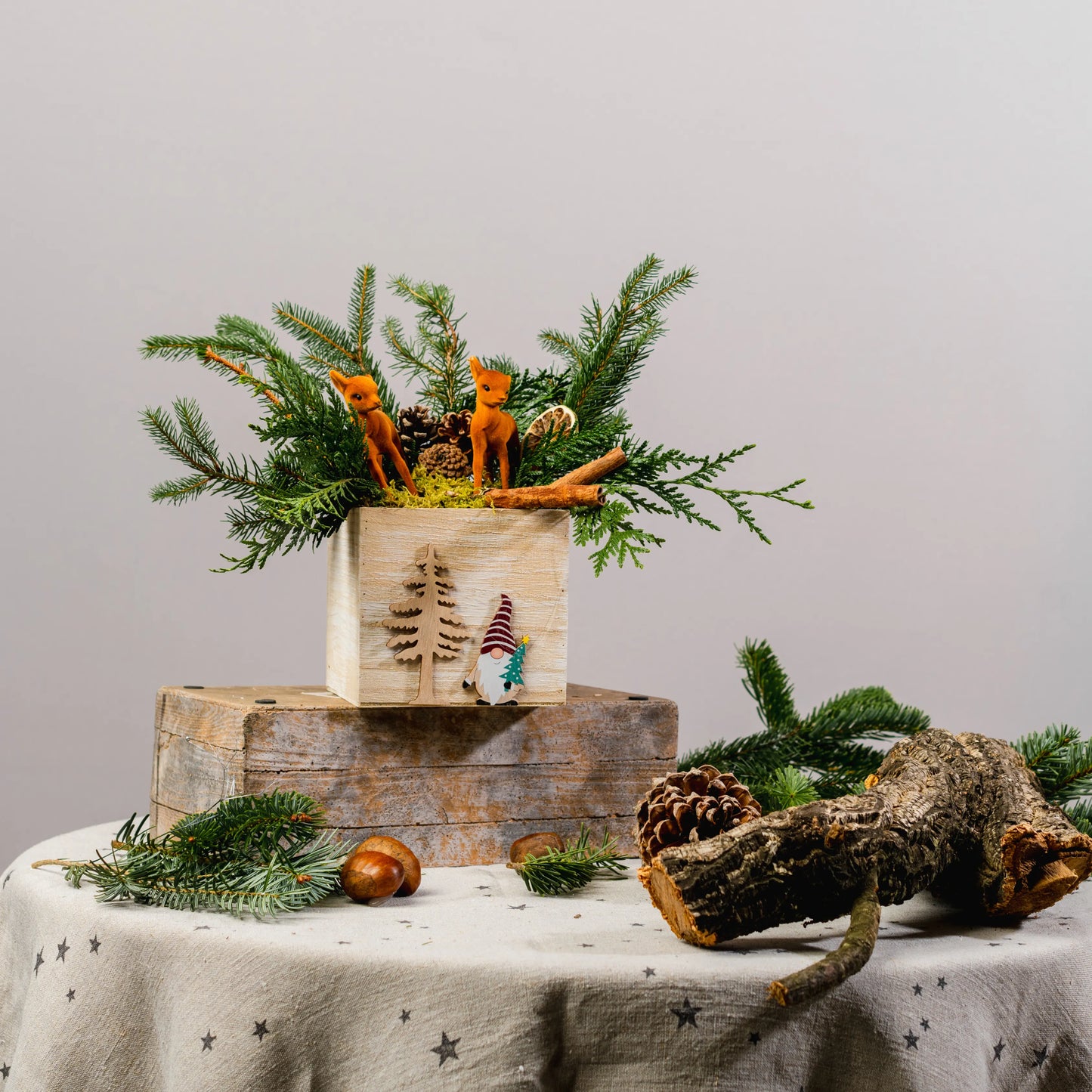 Arranjo Natal "Bosque Mágico"