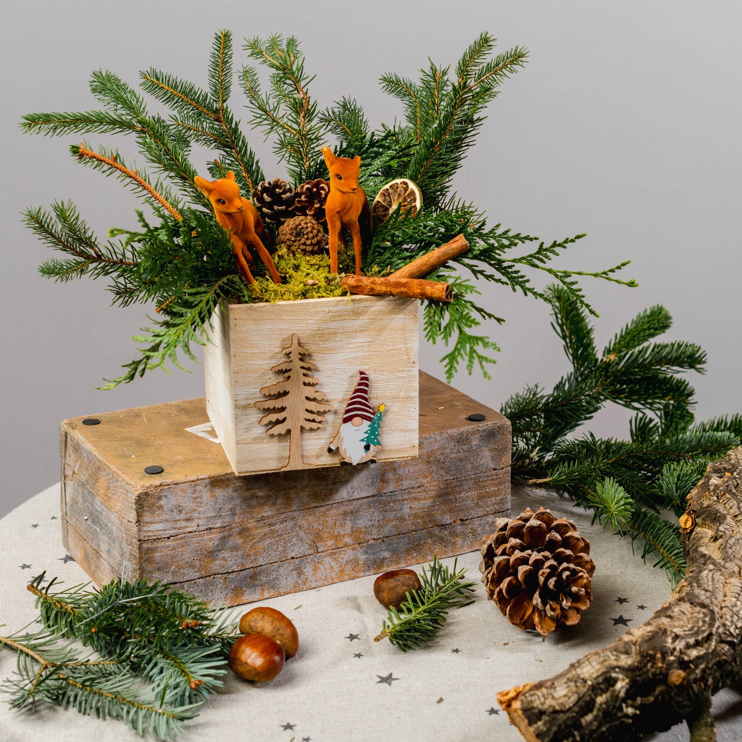 Arranjo Natal "Bosque Mágico"