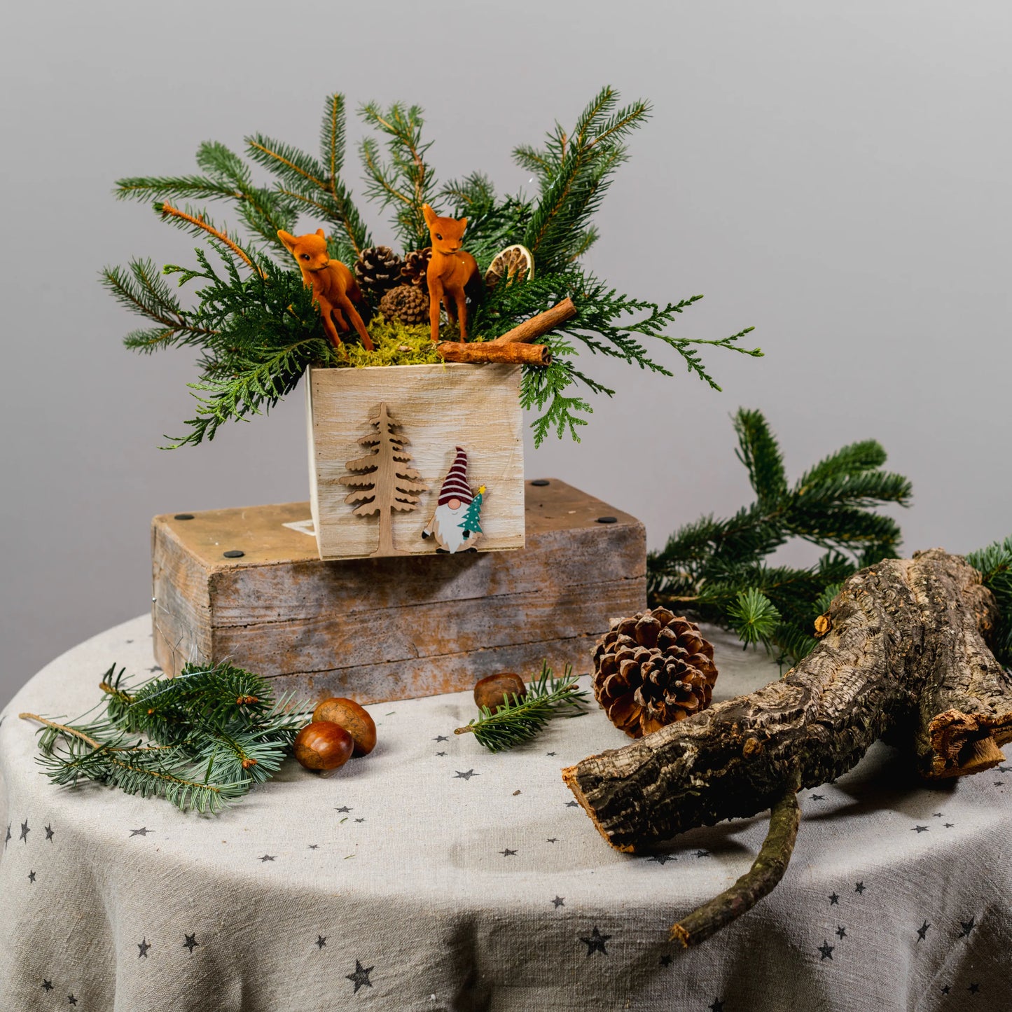 Arranjo Natal "Bosque Mágico"