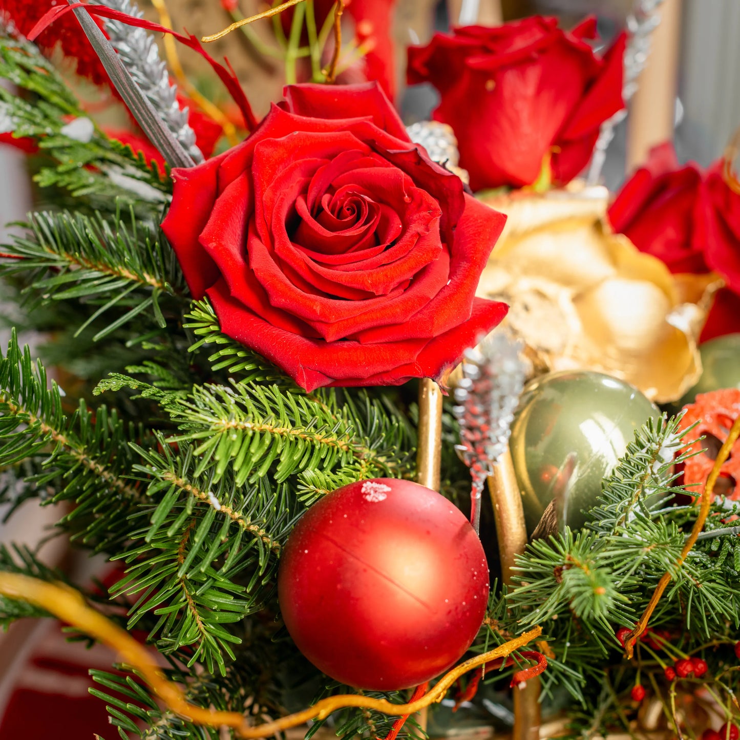 Arranjo Natal "Cesto Natalino"