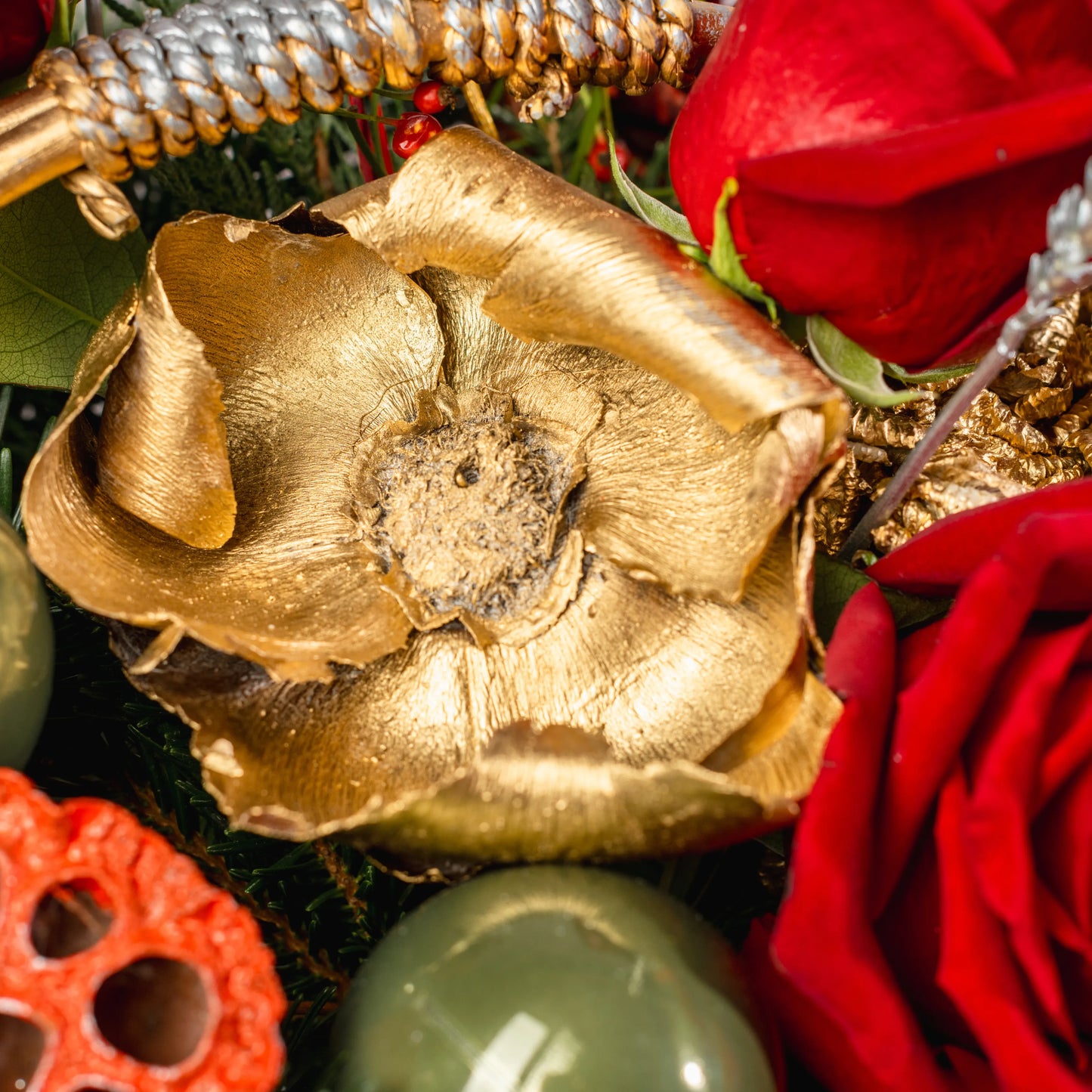 Arranjo Natal "Cesto Natalino"