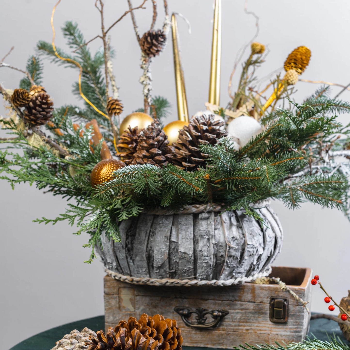 Arranjo Natal "Encanto Invernal"