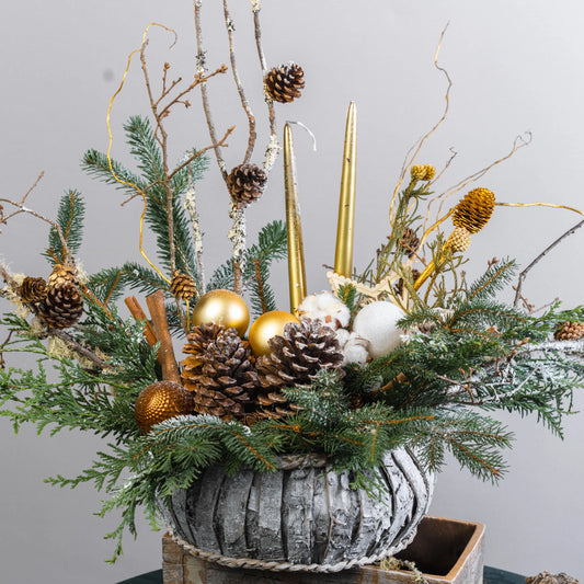 Arranjo Natal "Encanto Invernal"