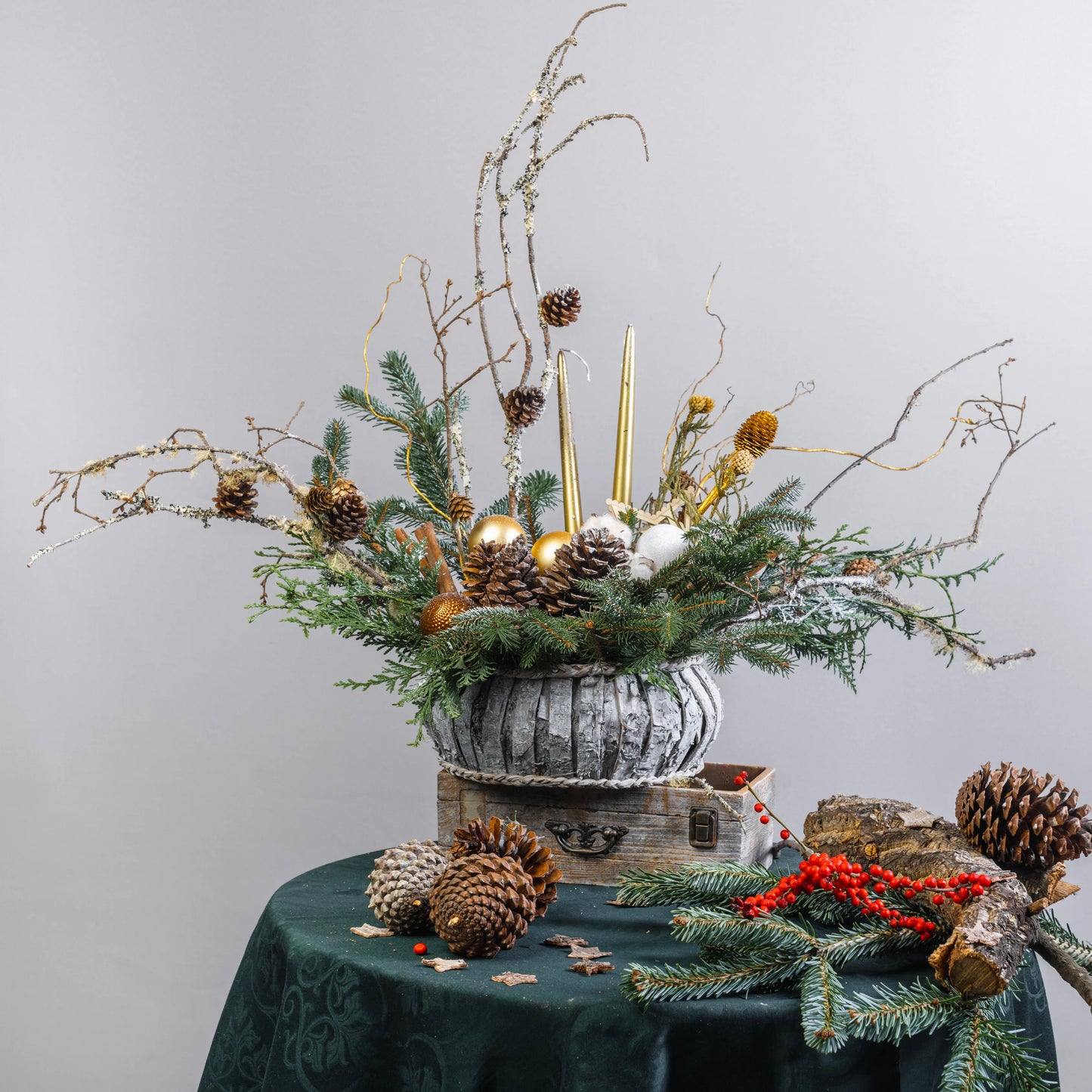 Arranjo Natal "Encanto Invernal"