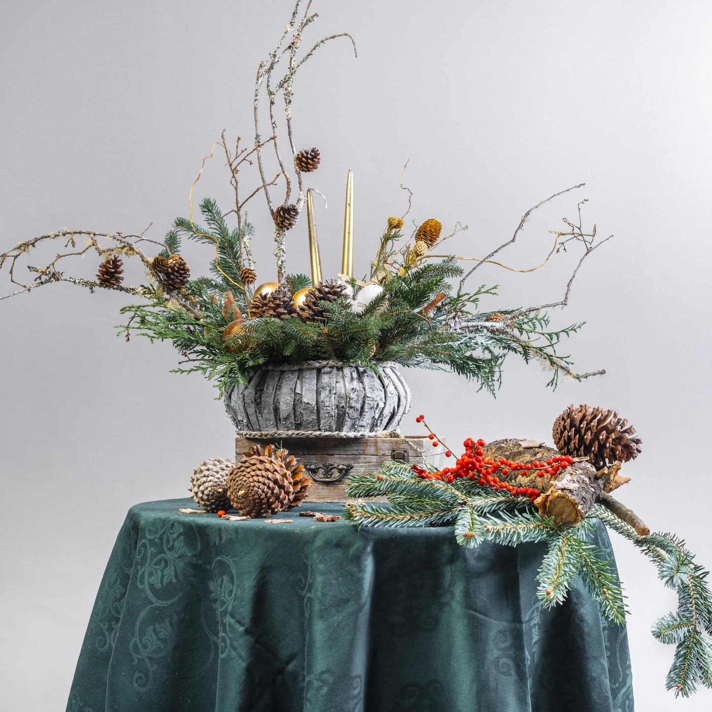 Arranjo Natal "Encanto Invernal"