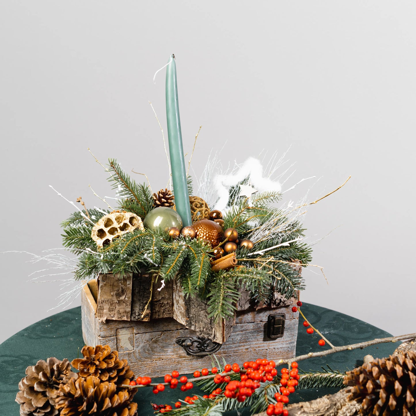 Arranjo Natal "Estrela do Bosque Natalino"