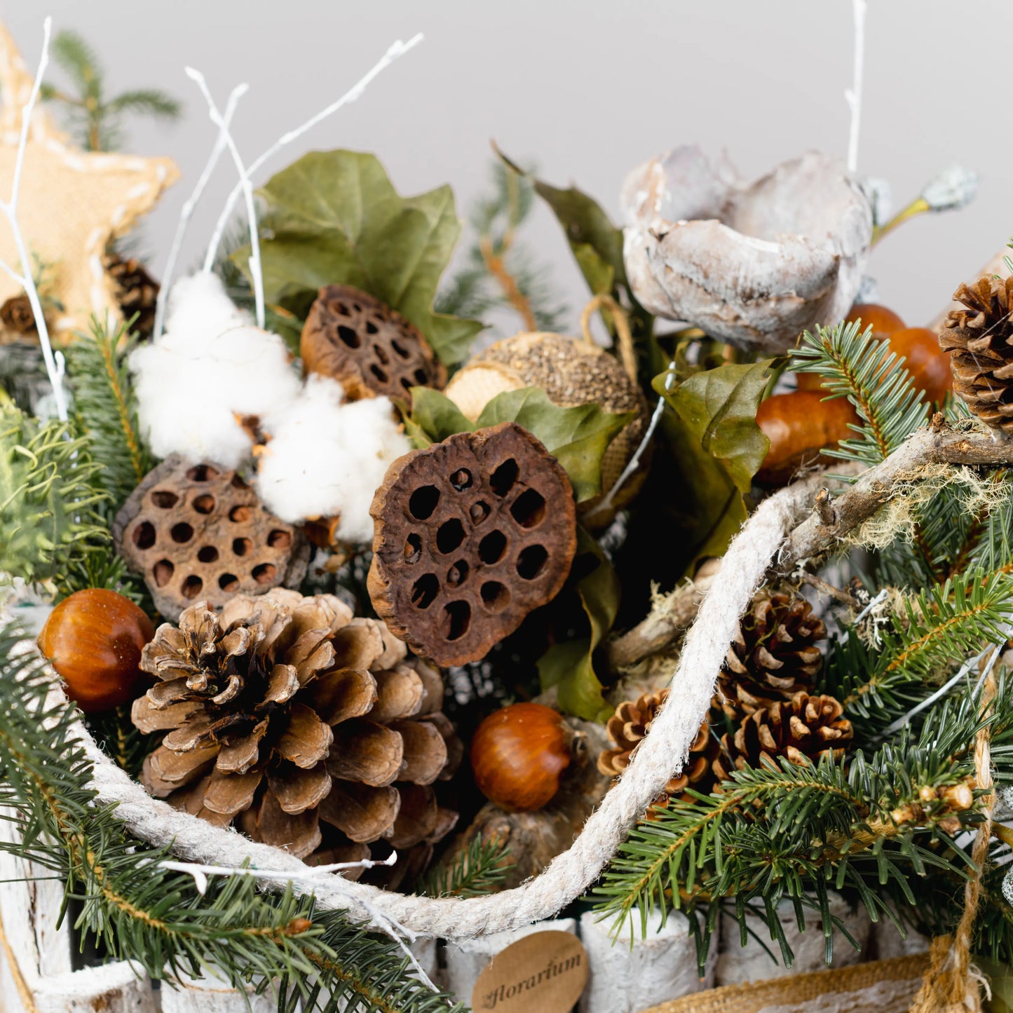 Arranjo Natal "Estrela do Bosque Natalino"