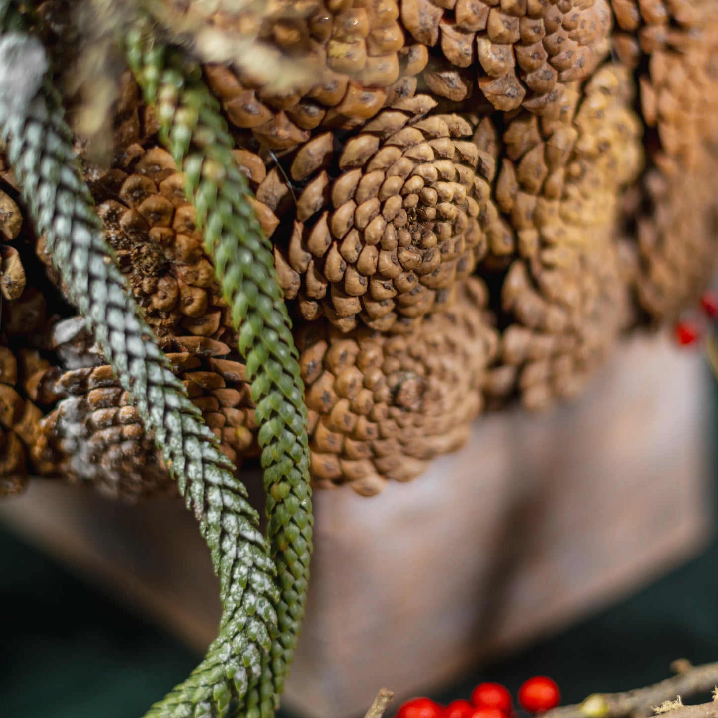 Arranjo Natal "Floresta Encantada do Inverno"