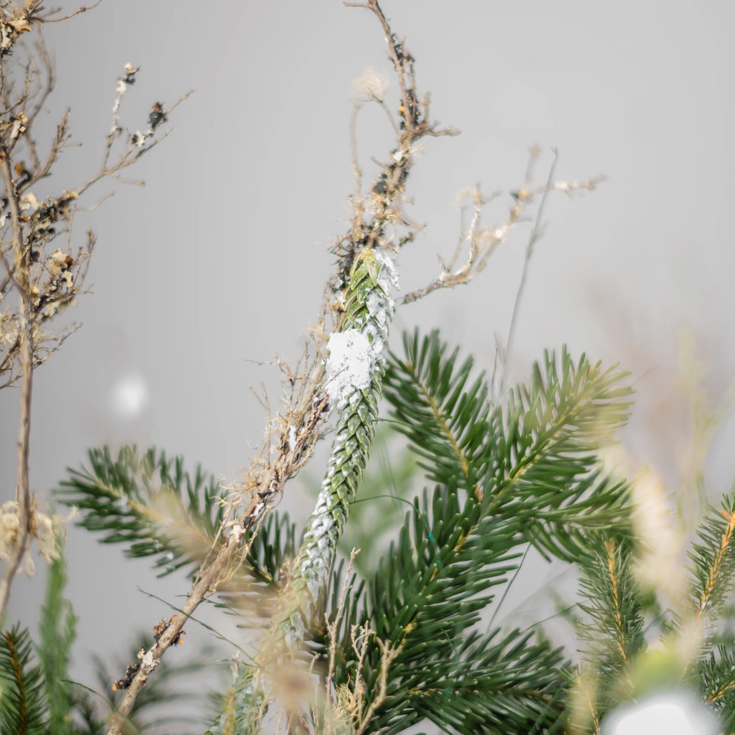 Arranjo Natal "Floresta Encantada do Inverno"