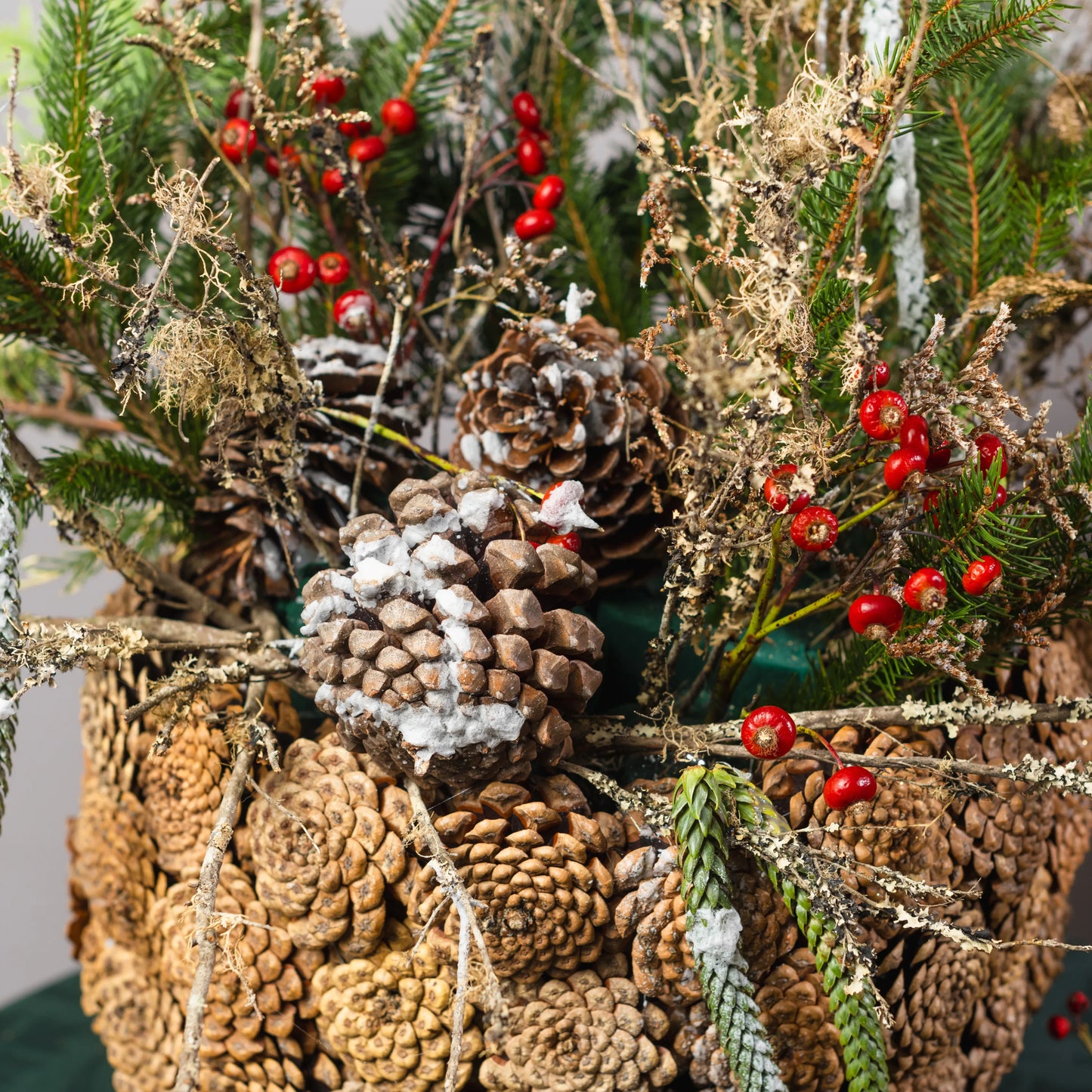 Arranjo Natal "Floresta Encantada do Inverno"