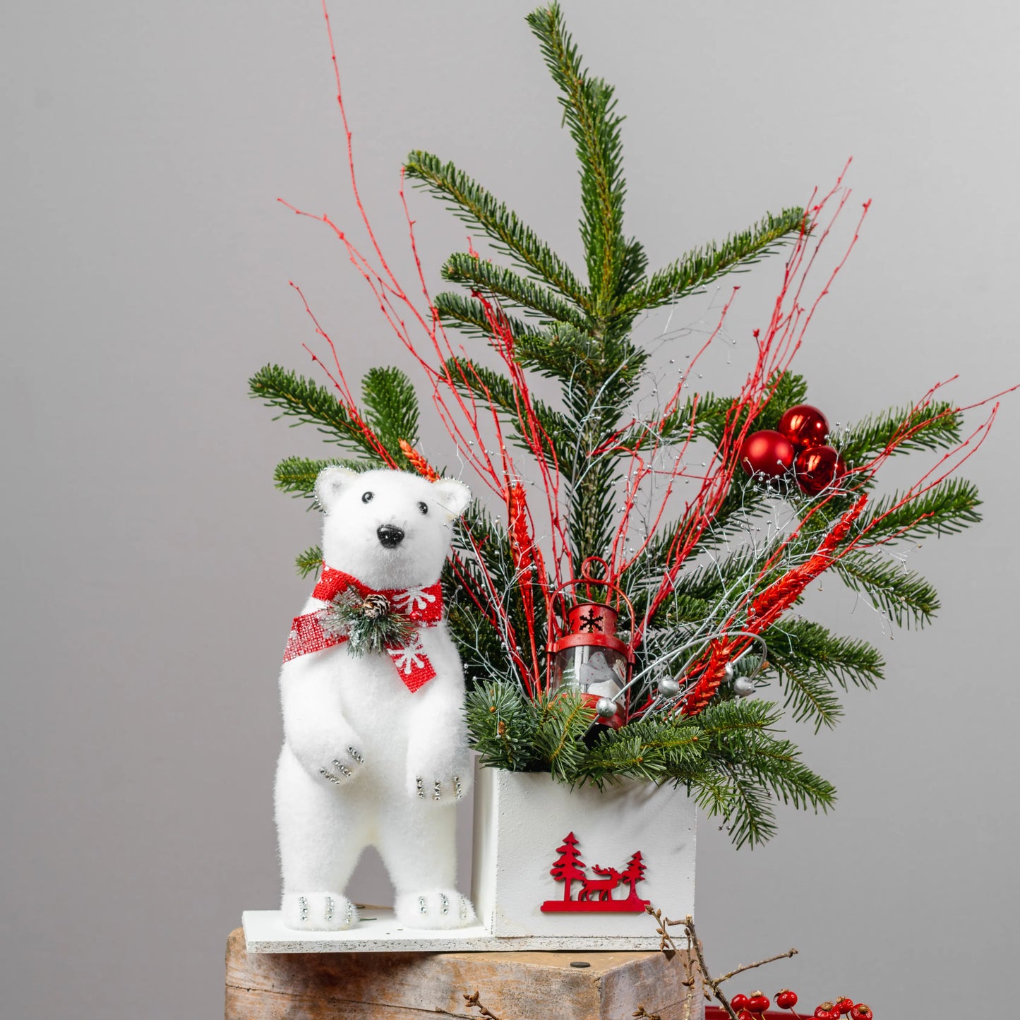 Arranjo Natal "Inverno Polar"