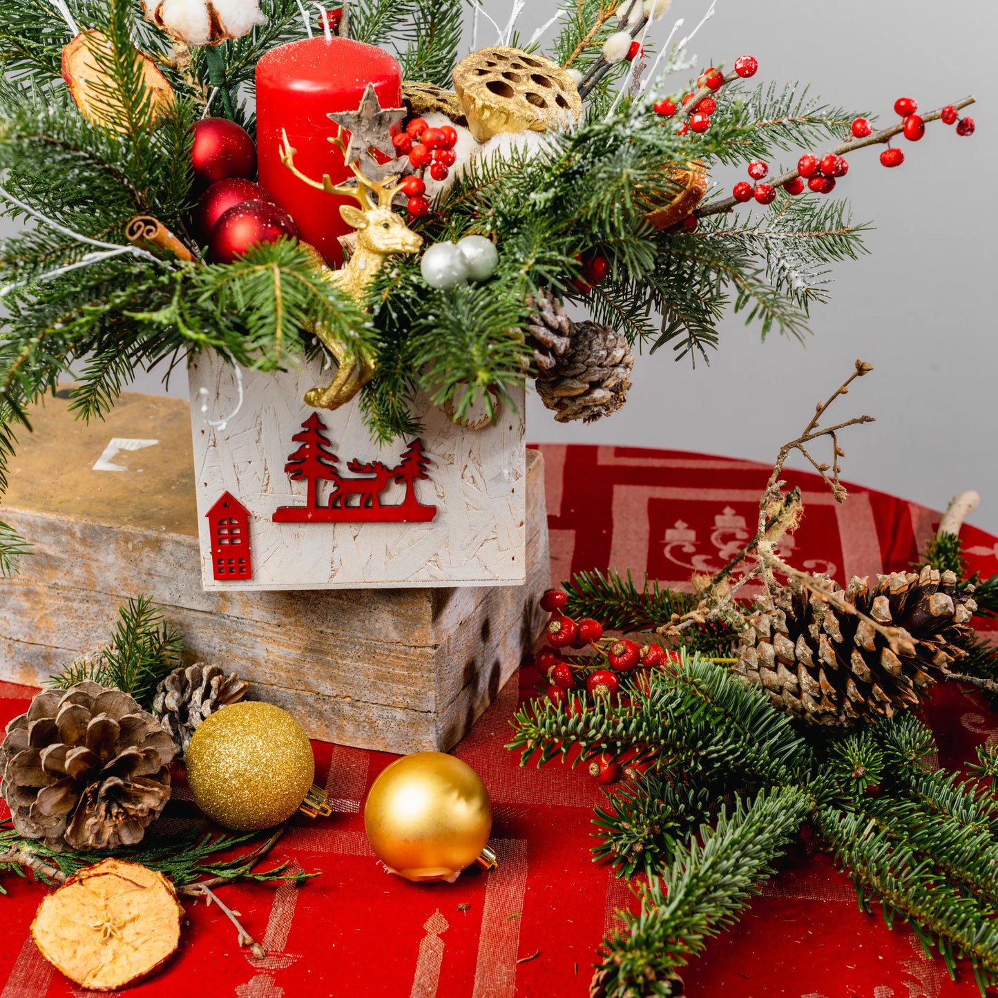 Arranjo Natal "Luz do Norte"