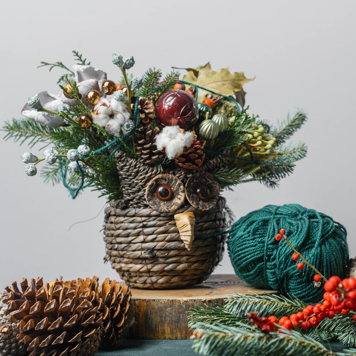 Arranjo Natal "Mocho de Inverno"