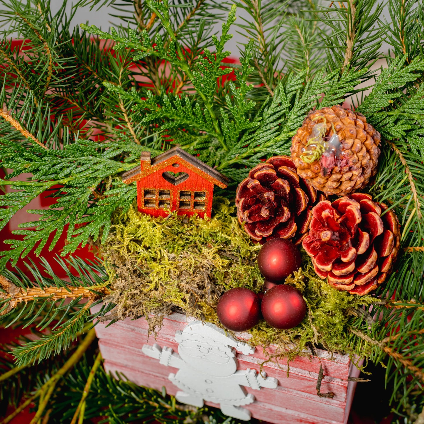 Arranjo Natal "Natal no Bosque"