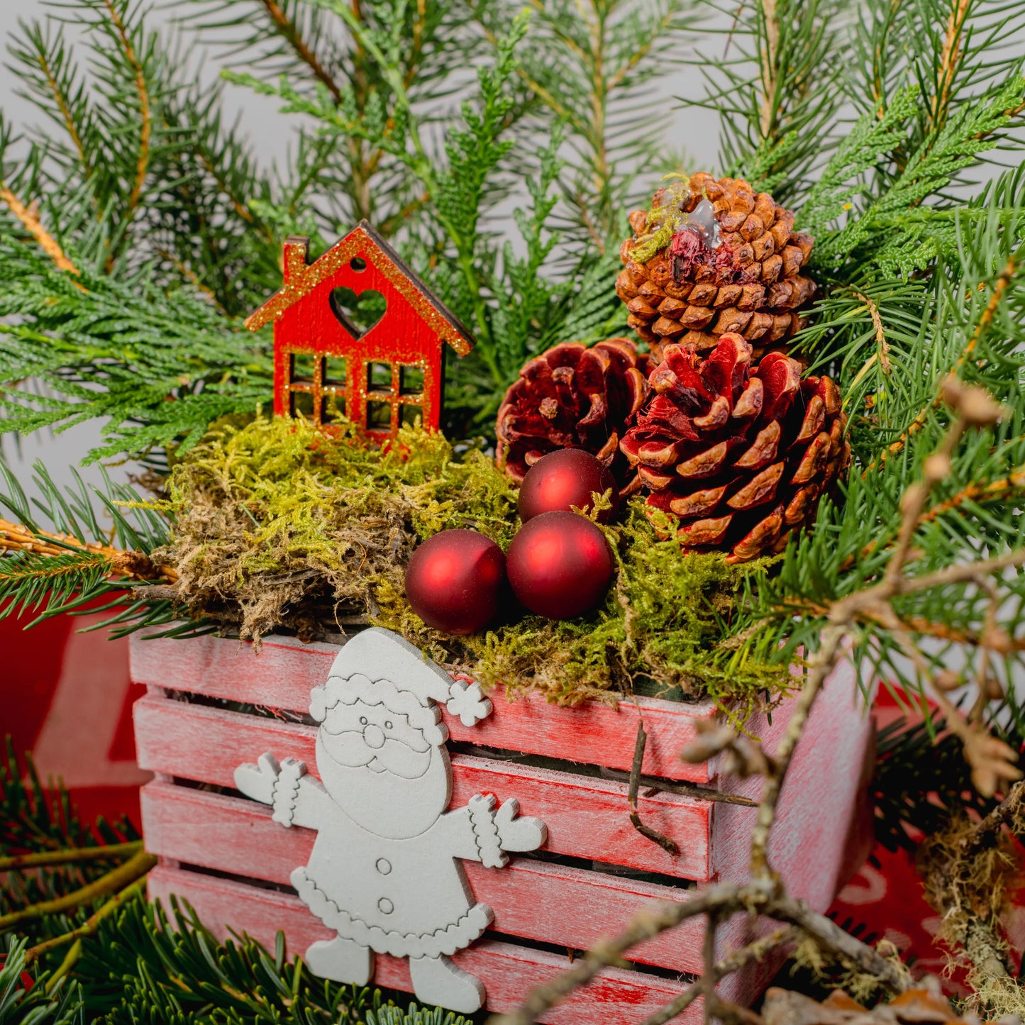 Arranjo Natal "Natal no Bosque"