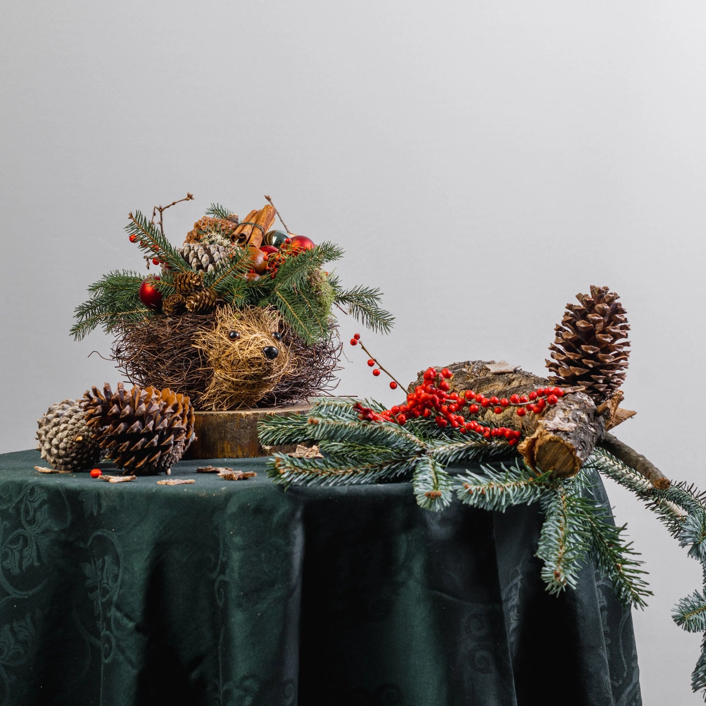 Arranjo Natal "Ouriço Natalino"