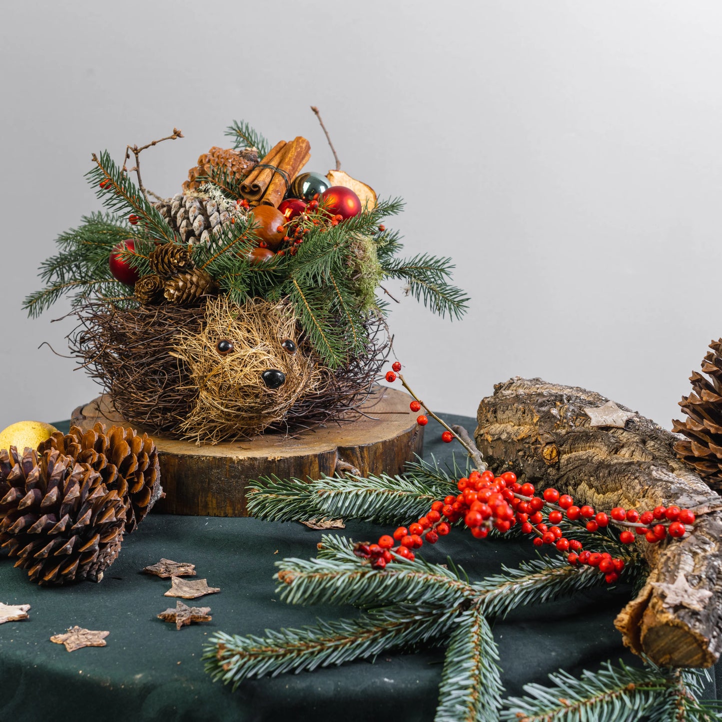 Arranjo Natal "Ouriço Natalino"