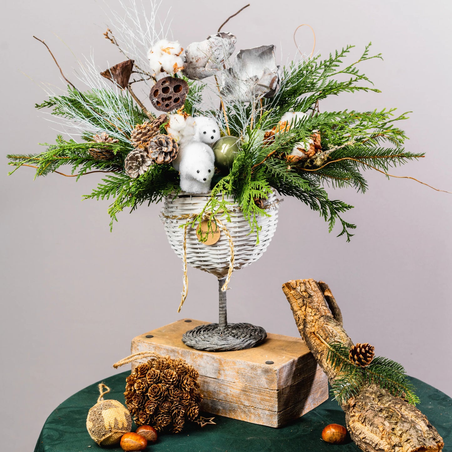 Arranjo Natal "Refúgio Ártico"