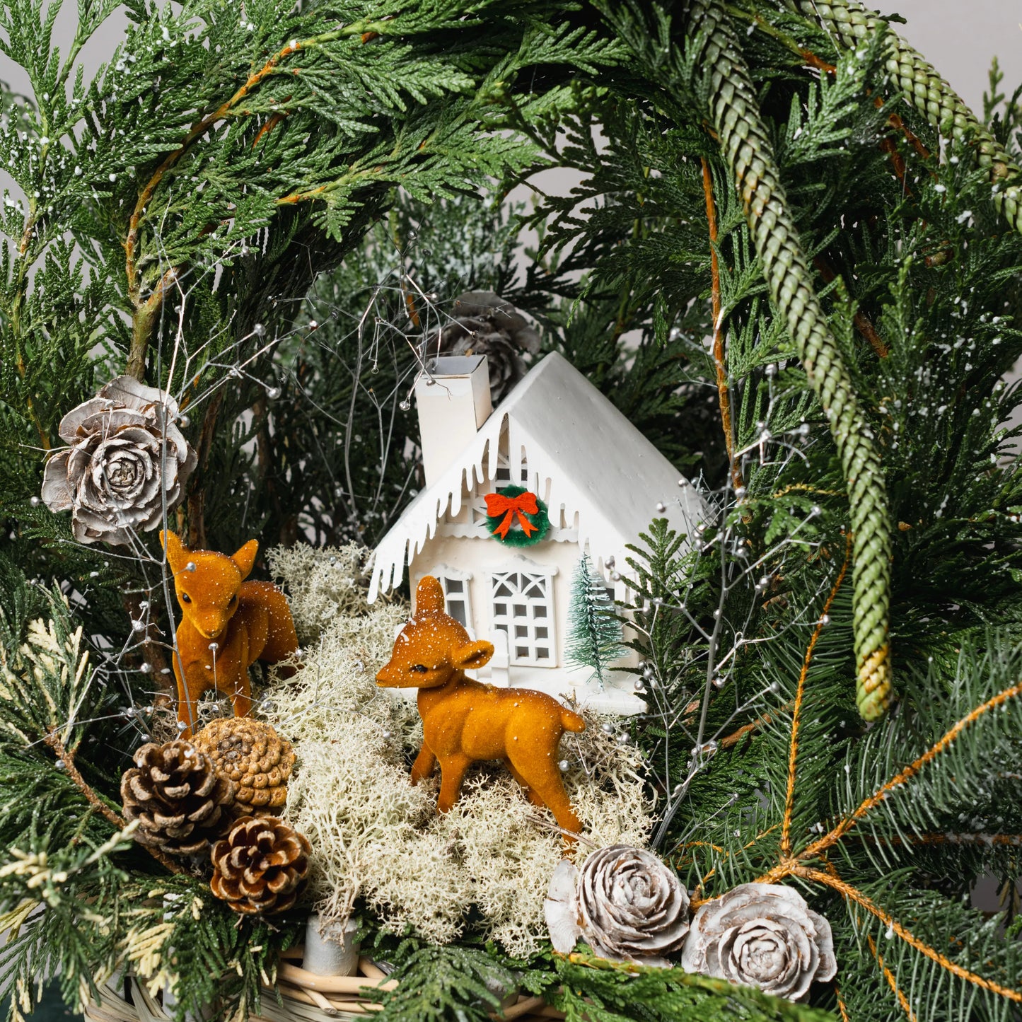 Arranjo Natal "Refúgio da Floresta Invernal"