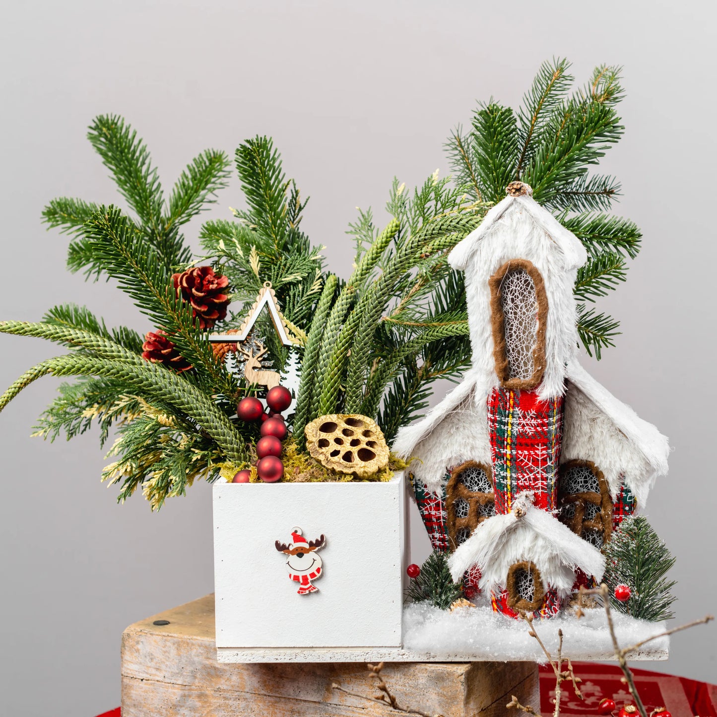 Arranjo Natal "Vila Encantada"