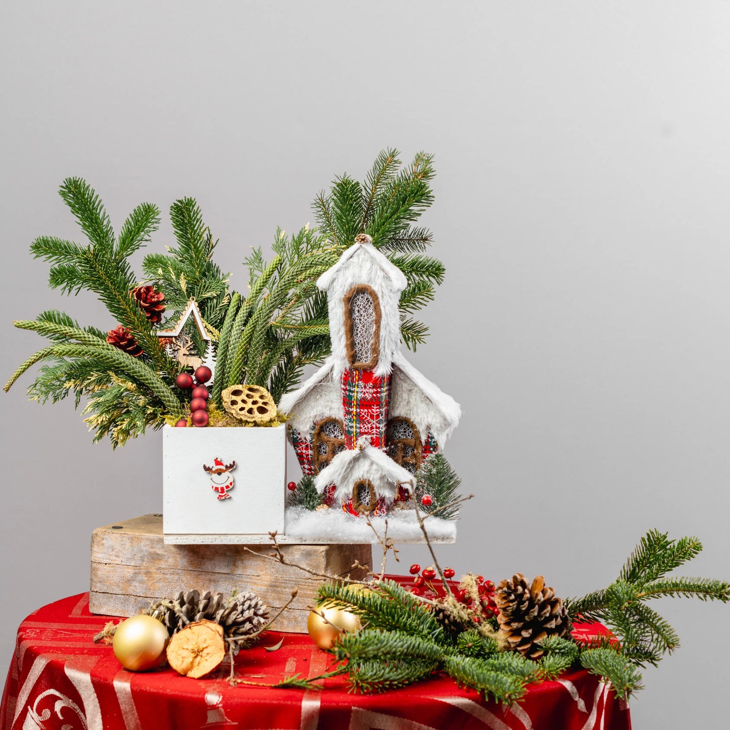 Arranjo Natal "Vila Encantada"