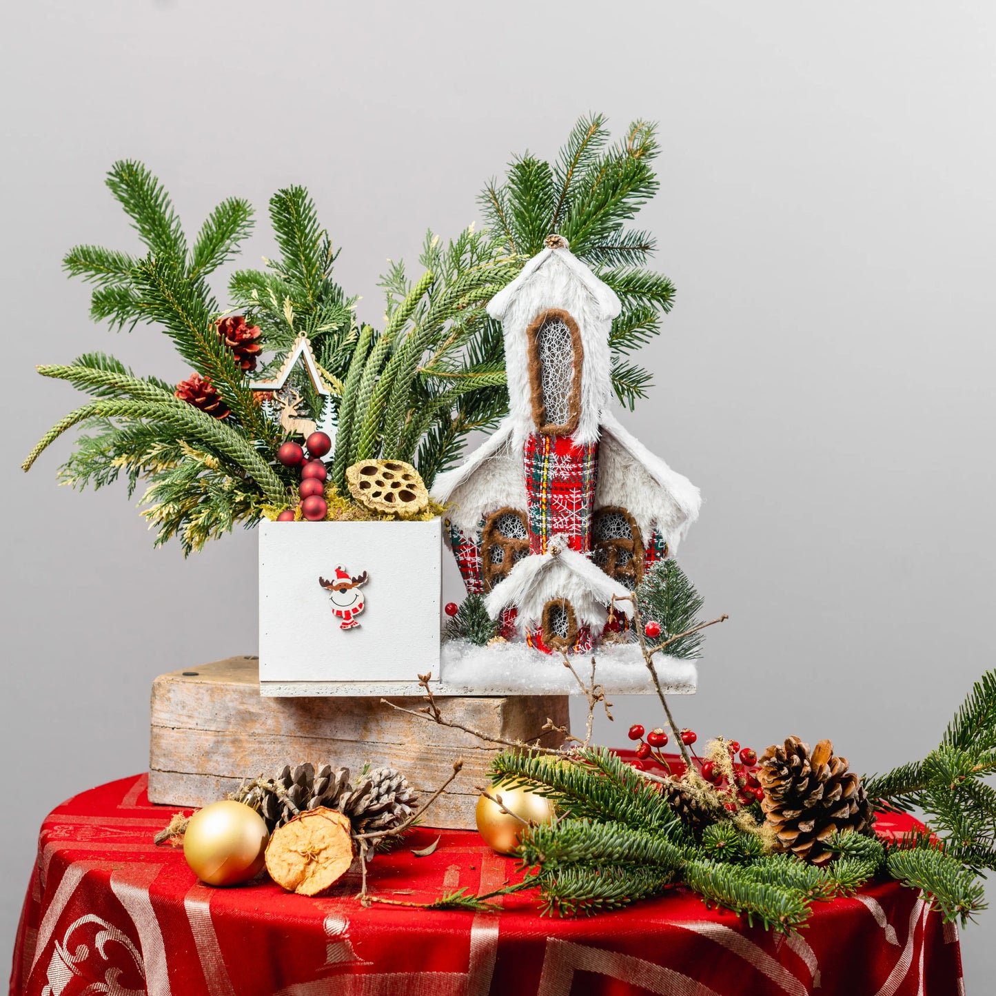 Arranjo Natal "Vila Encantada"